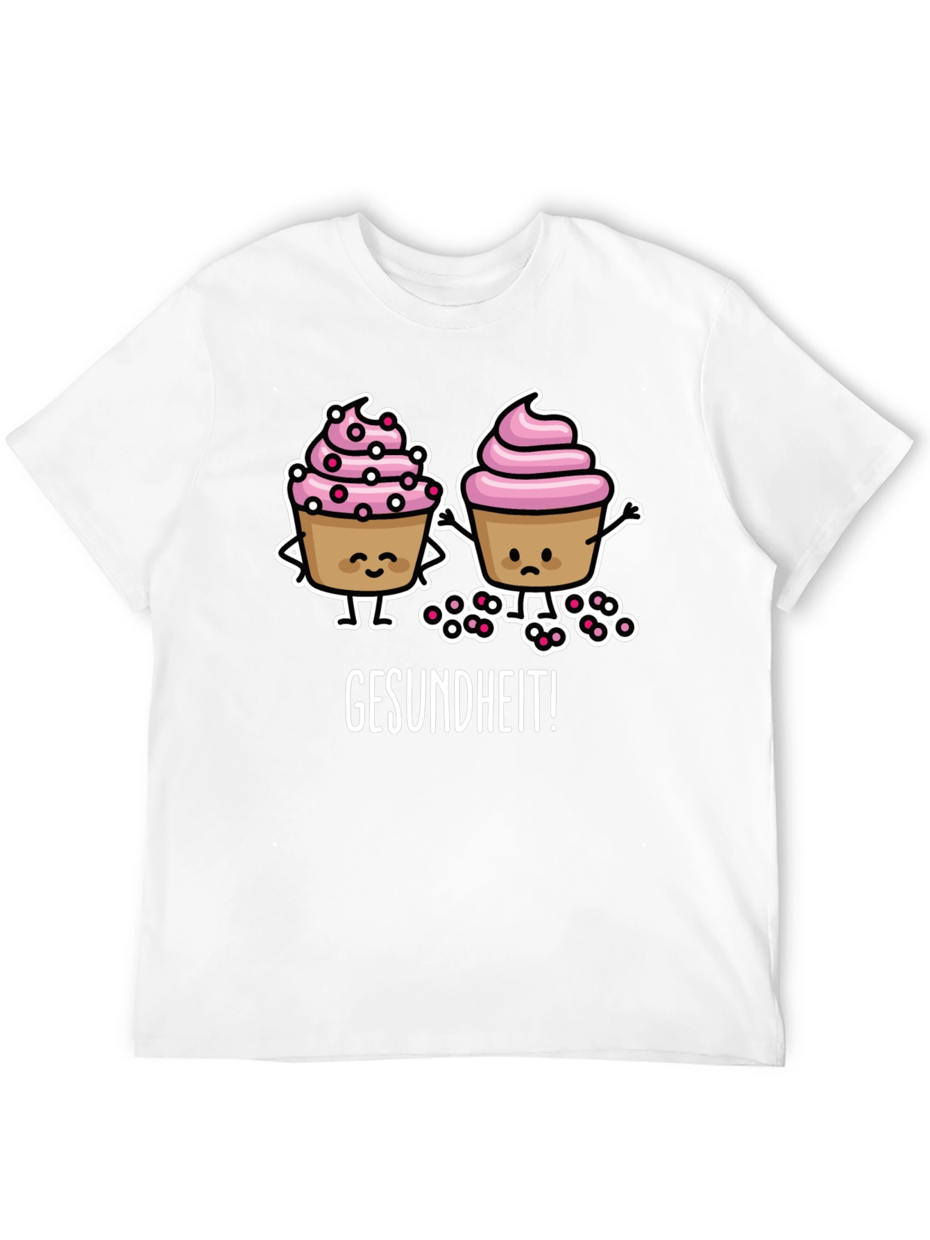 Gesundheit Cupcake Graphic Tee