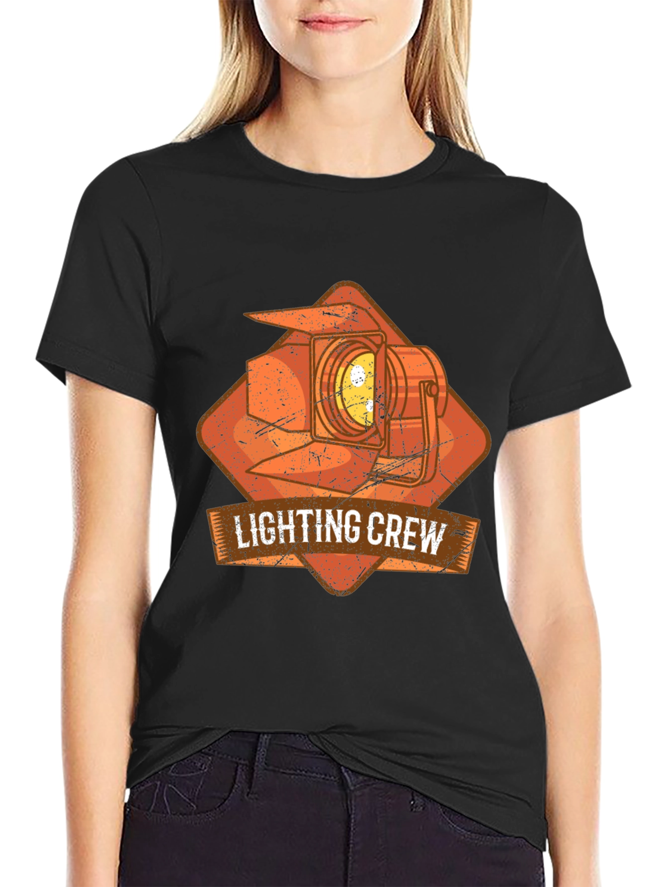 Lighting Crew Graphic T-Shirt
