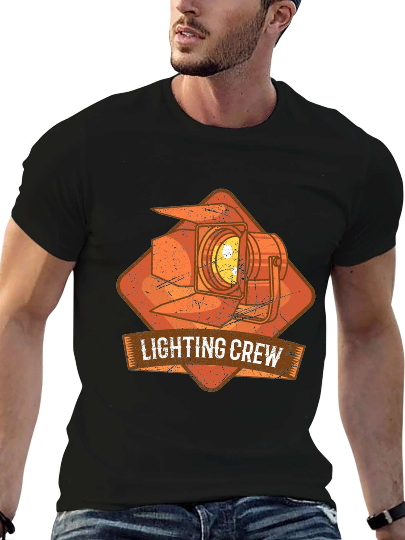 Lighting Crew Graphic T-Shirt