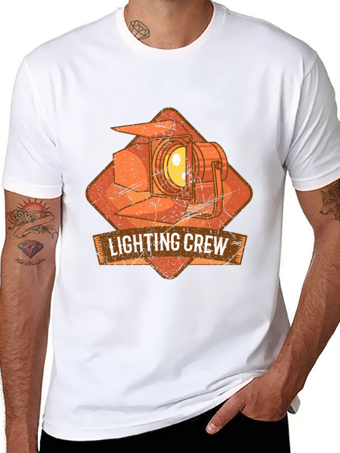 Lighting Crew Graphic T-Shirt