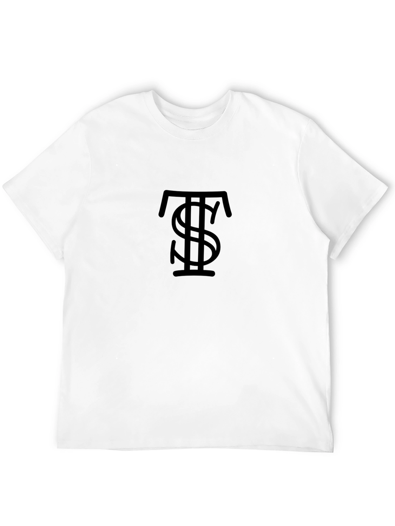 Stylish Black T$ T-Shirt
