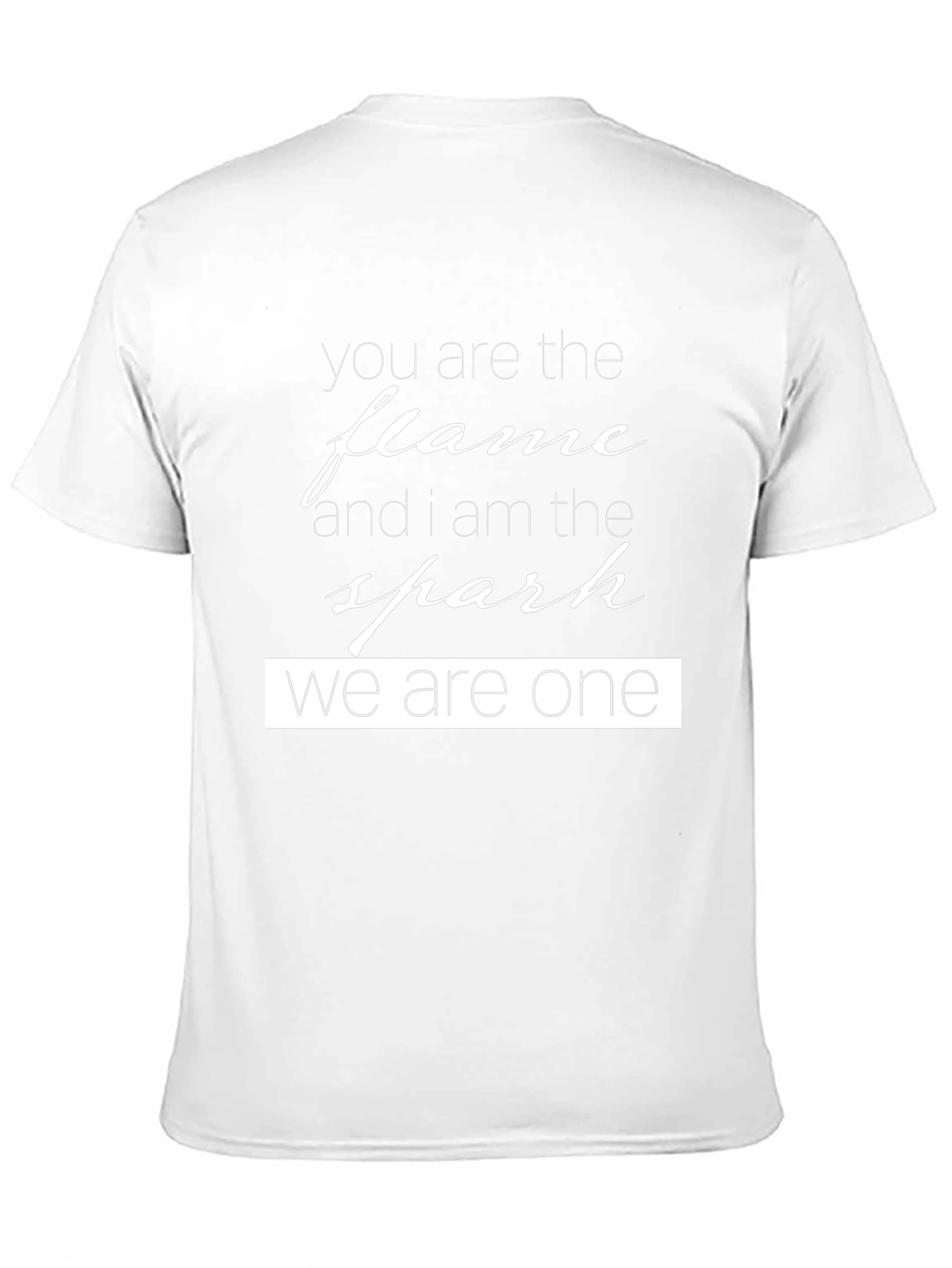 Flame and Spark Graphic Tee - Unisex Black T-Shirt