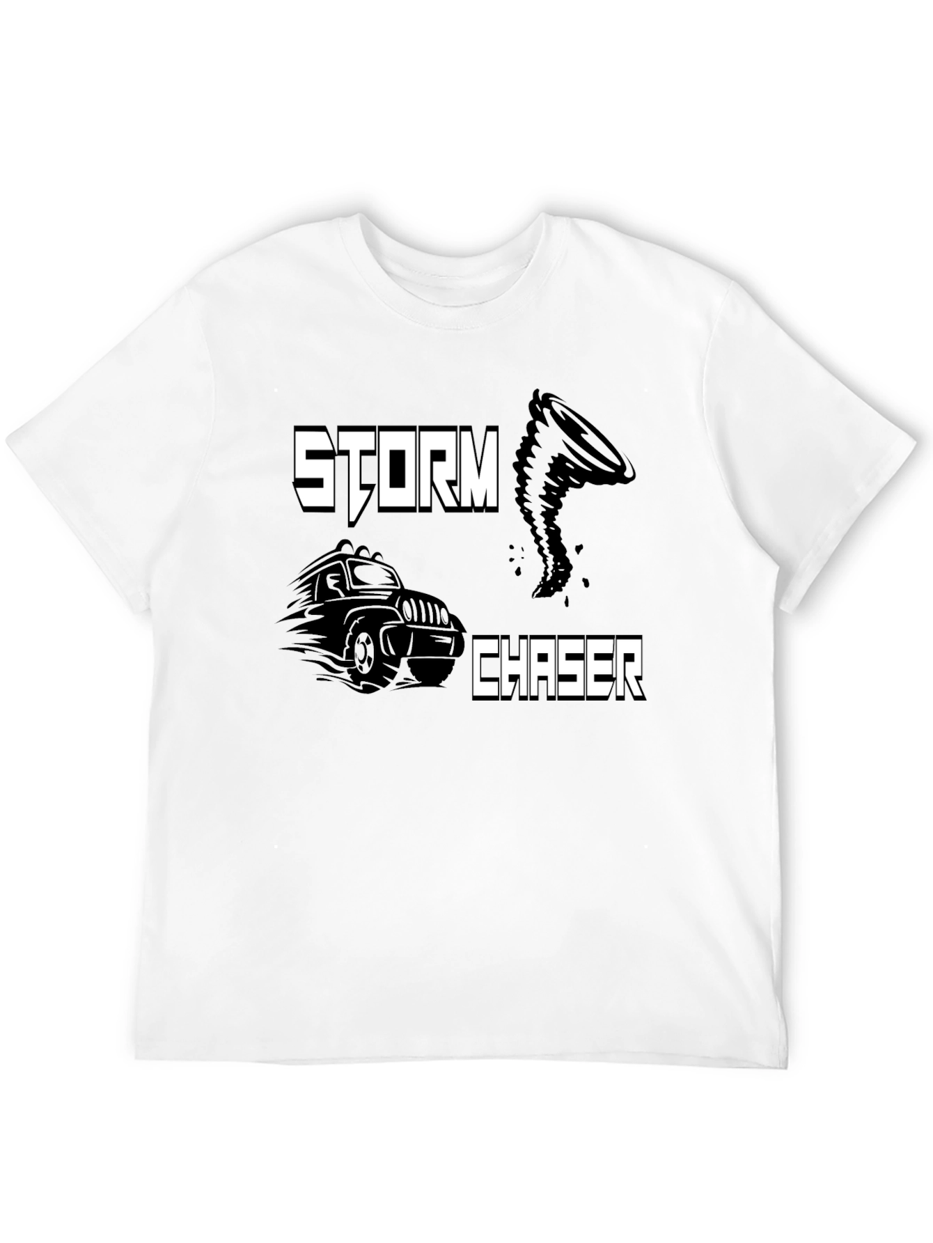 Storm Chaser Black T-Shirt