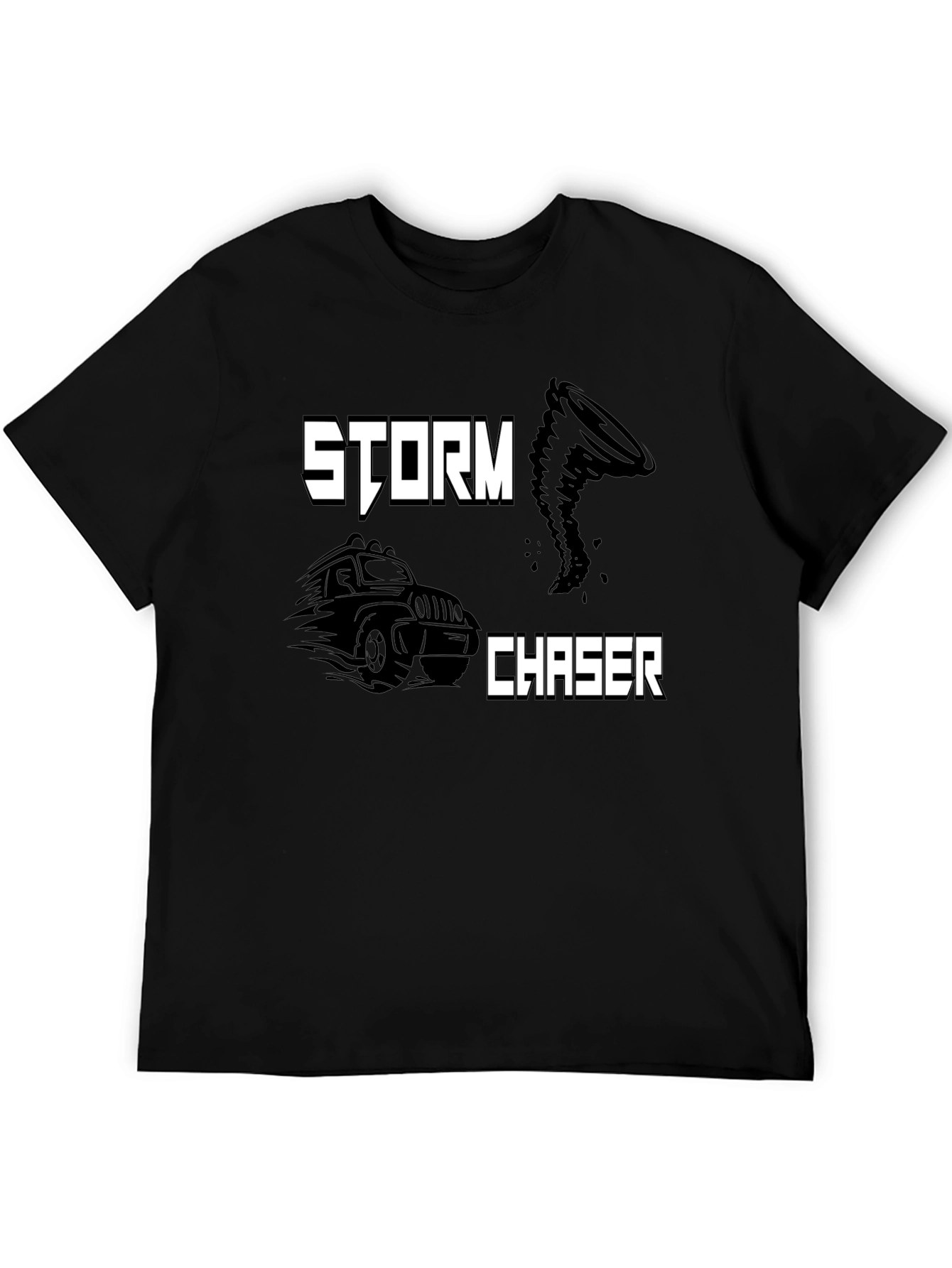 Storm Chaser Black T-Shirt