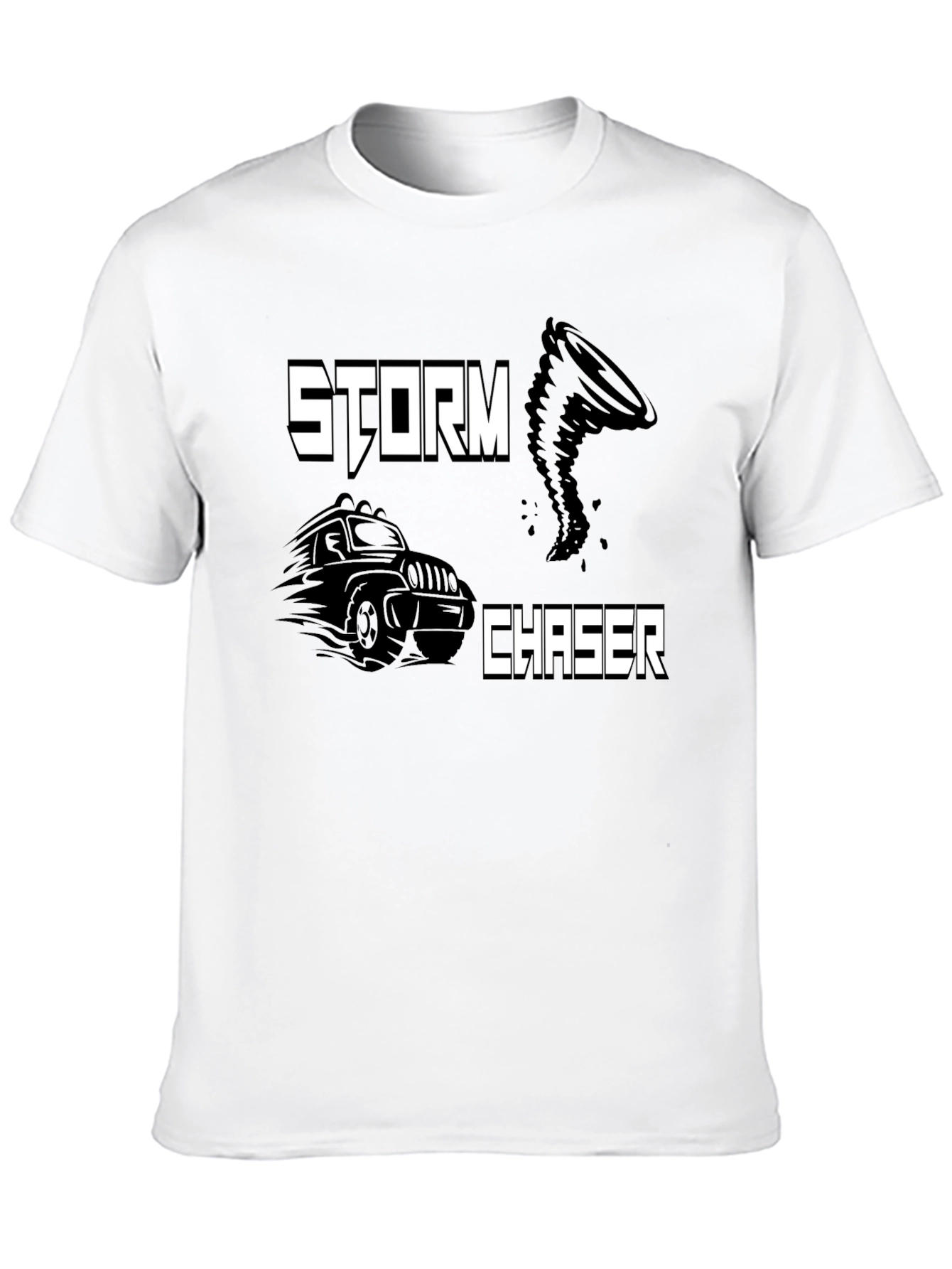 Storm Chaser Black T-Shirt