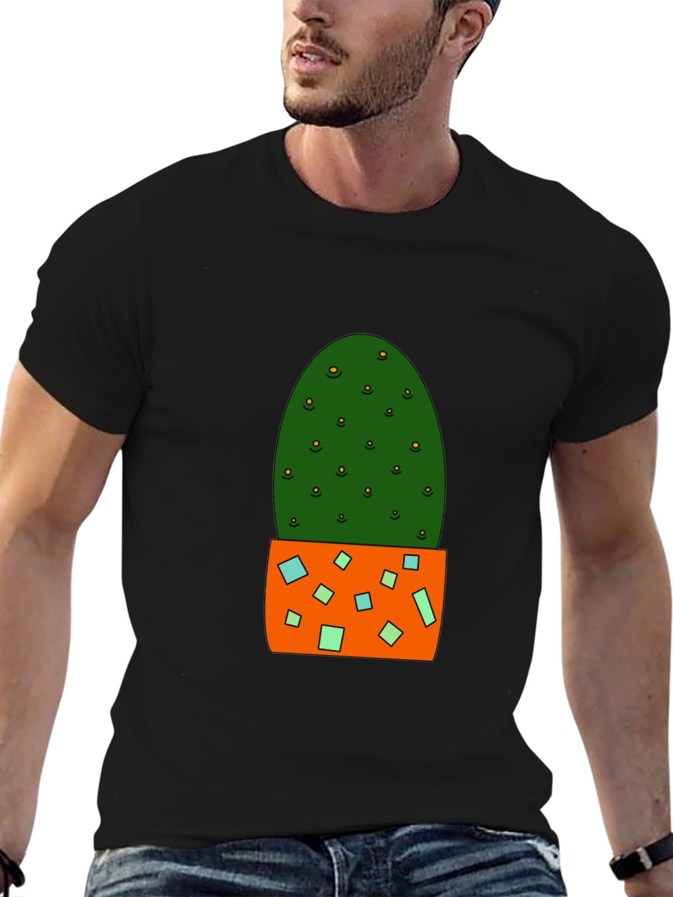 Cactus Graphic Tee - Desert Style