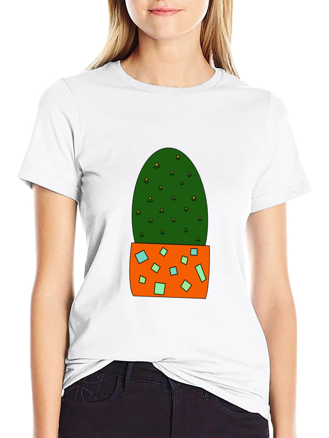 Cactus Graphic Tee - Desert Style