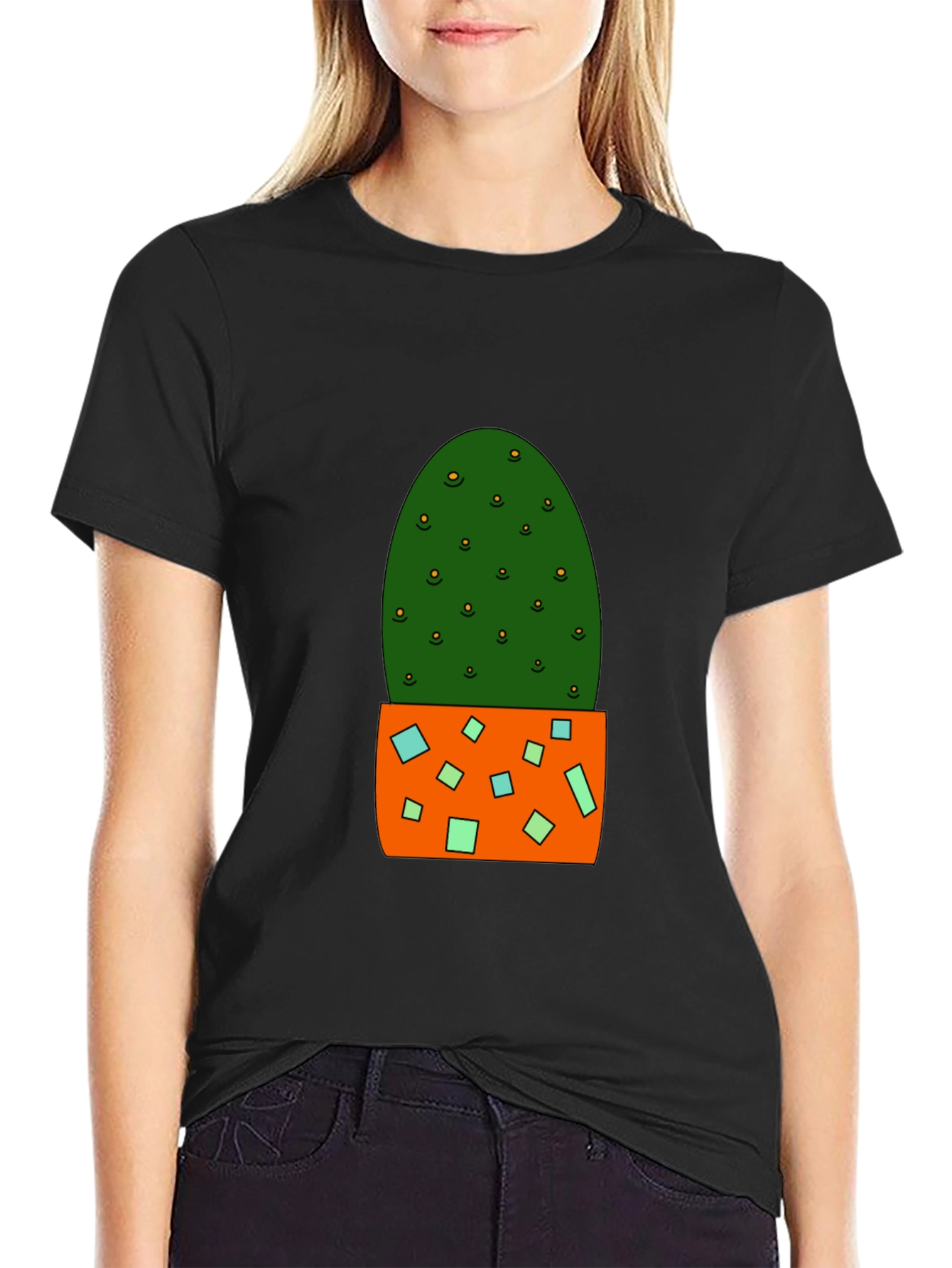Cactus Graphic Tee - Desert Style