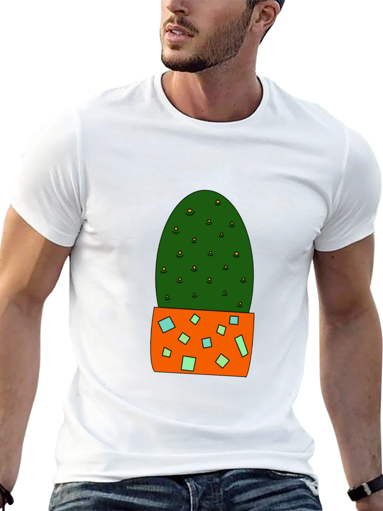 Cactus Graphic Tee - Desert Style