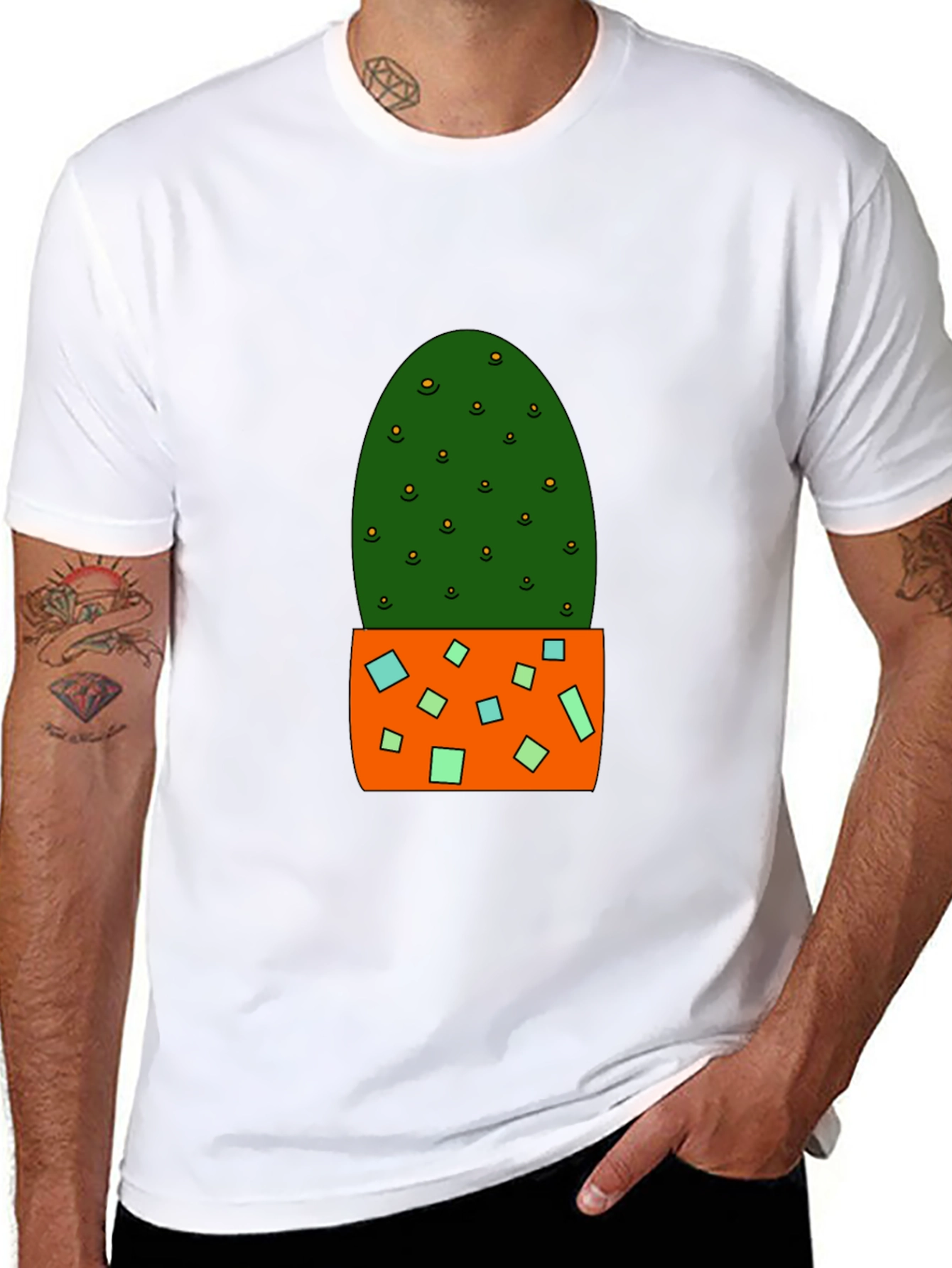 Cactus Graphic Tee - Desert Style