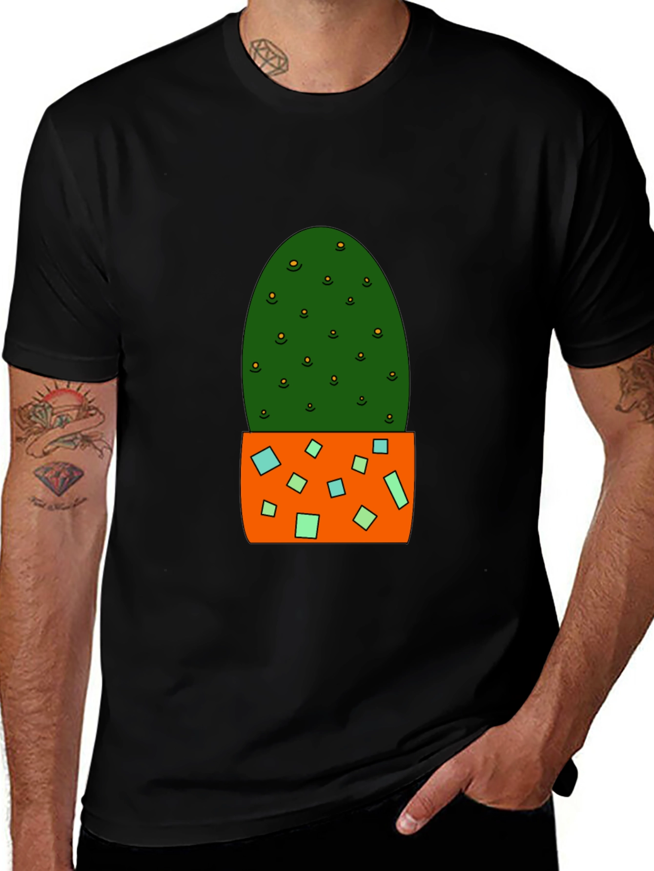 Cactus Graphic Tee - Desert Style