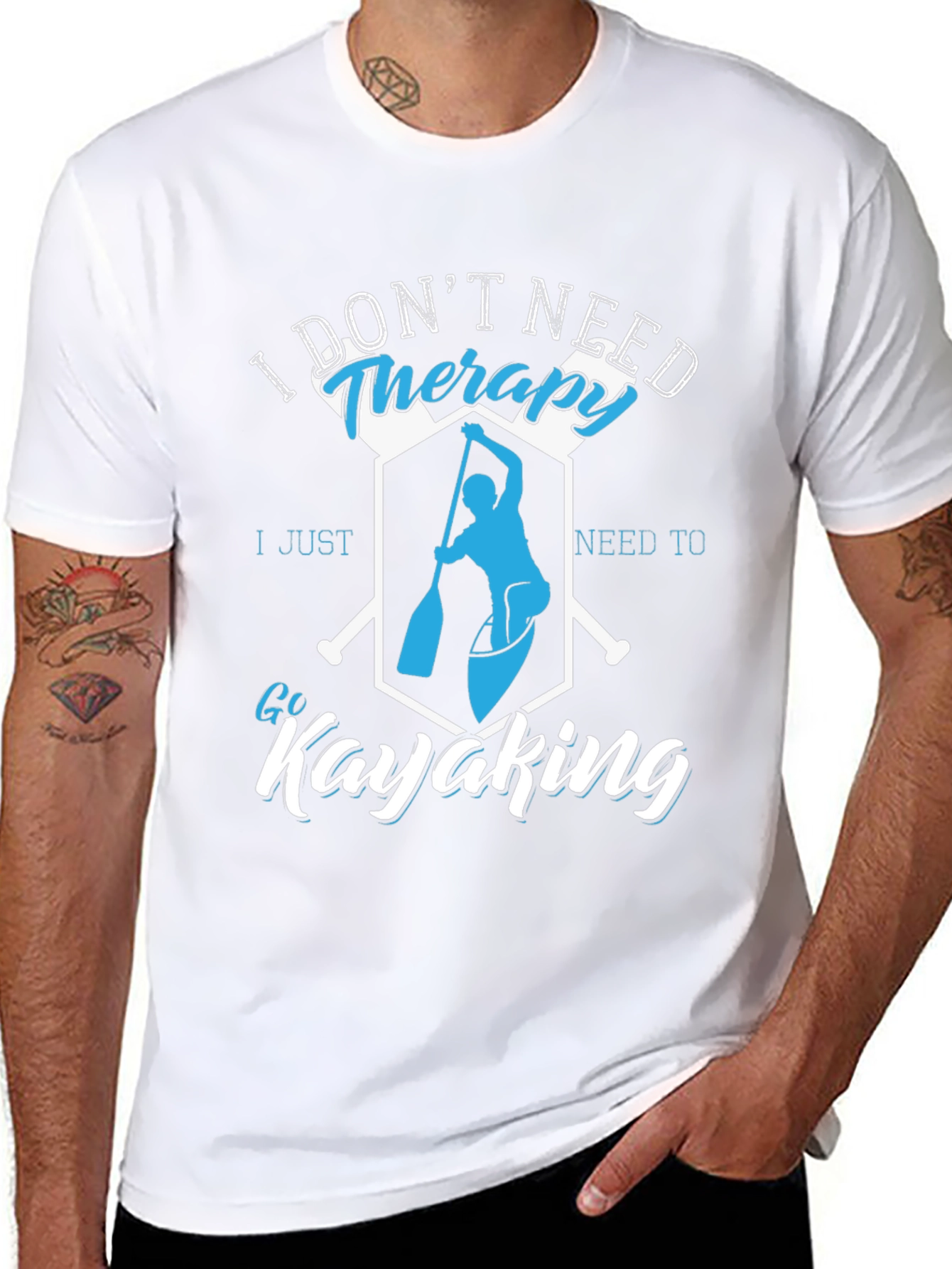 I Dont Need Therapy Kayaking T-Shirt
