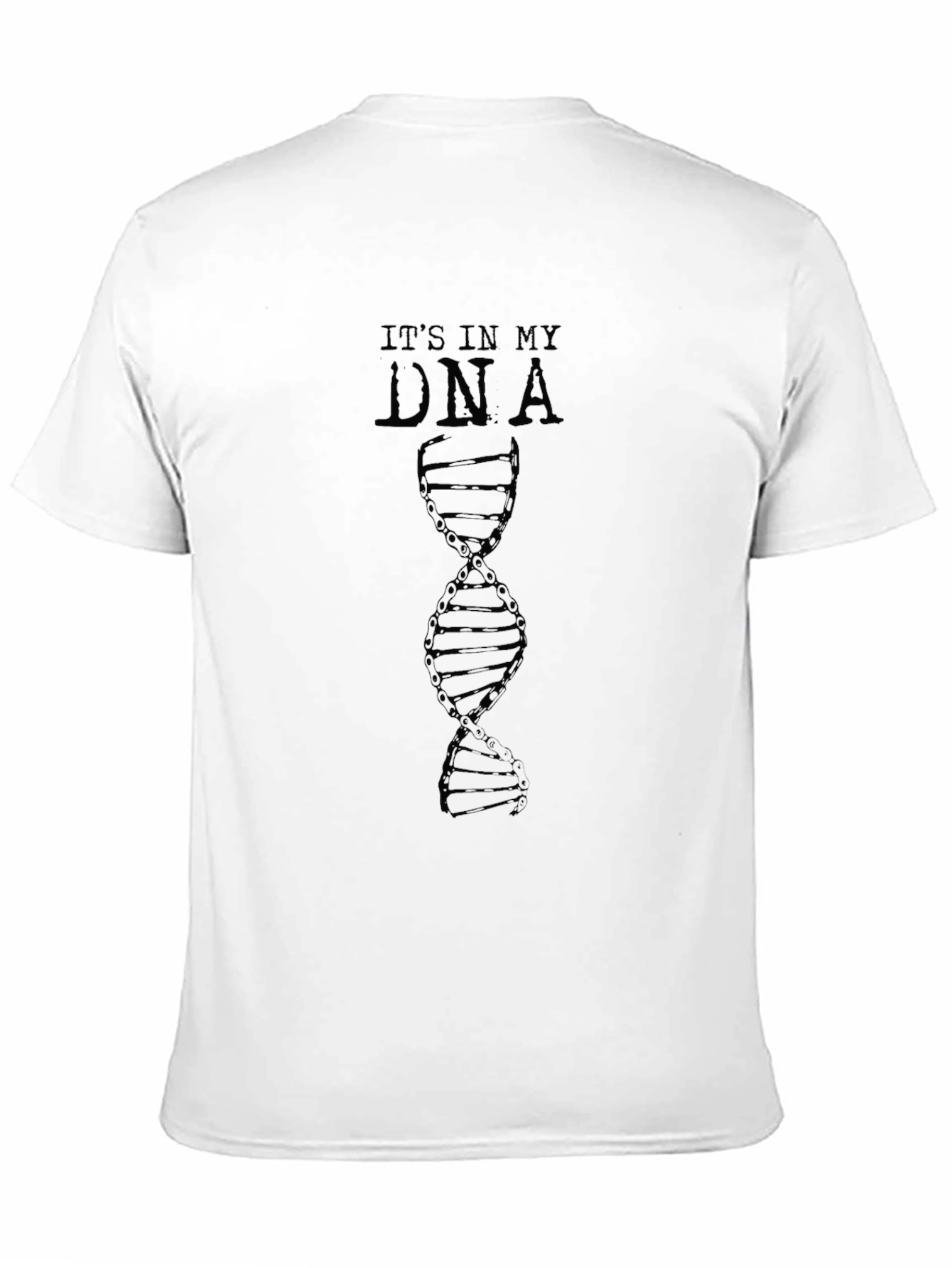 Its In My DNA Graphic Black T-Shirt