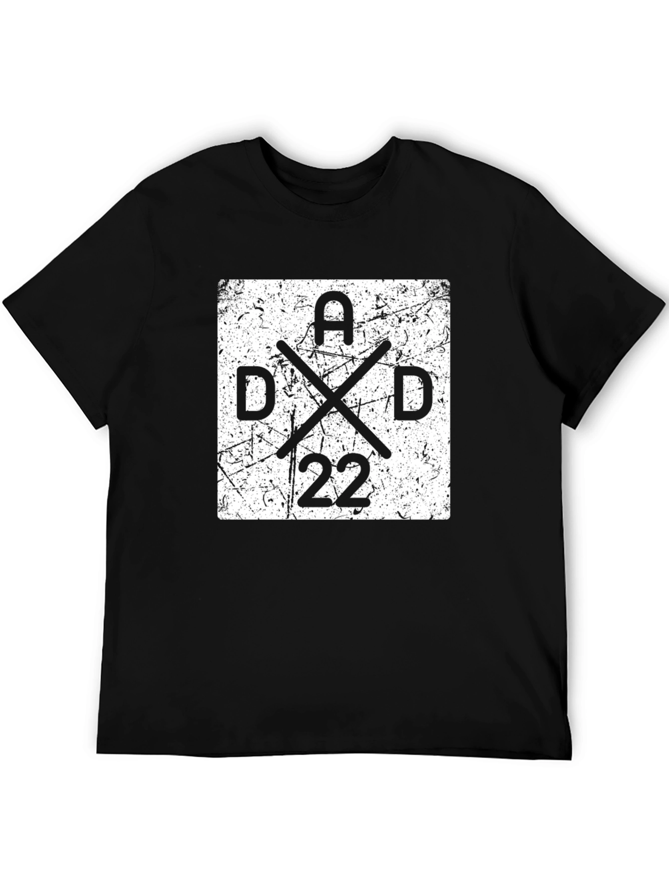 Dad 22 Graphic T-Shirt - Black