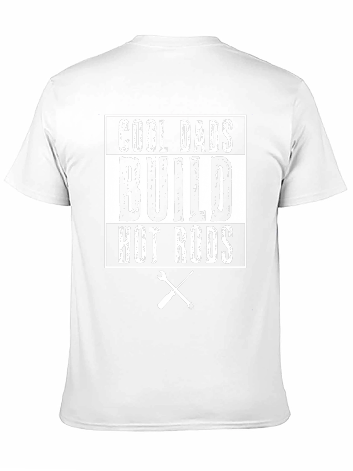 Cool Dads Build Hot Rods Graphic T-Shirt