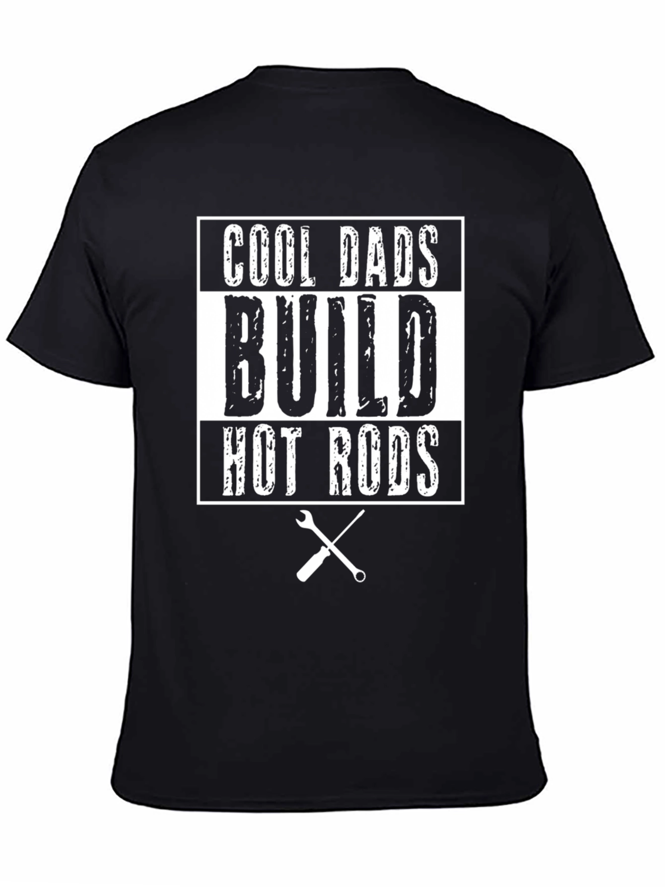 Cool Dads Build Hot Rods Graphic T-Shirt