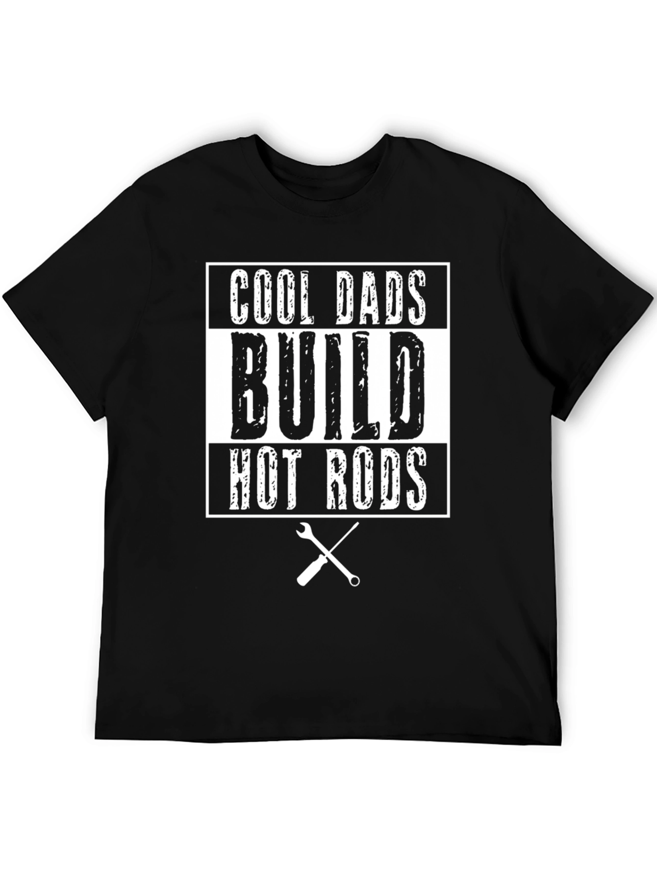 Cool Dads Build Hot Rods Graphic T-Shirt