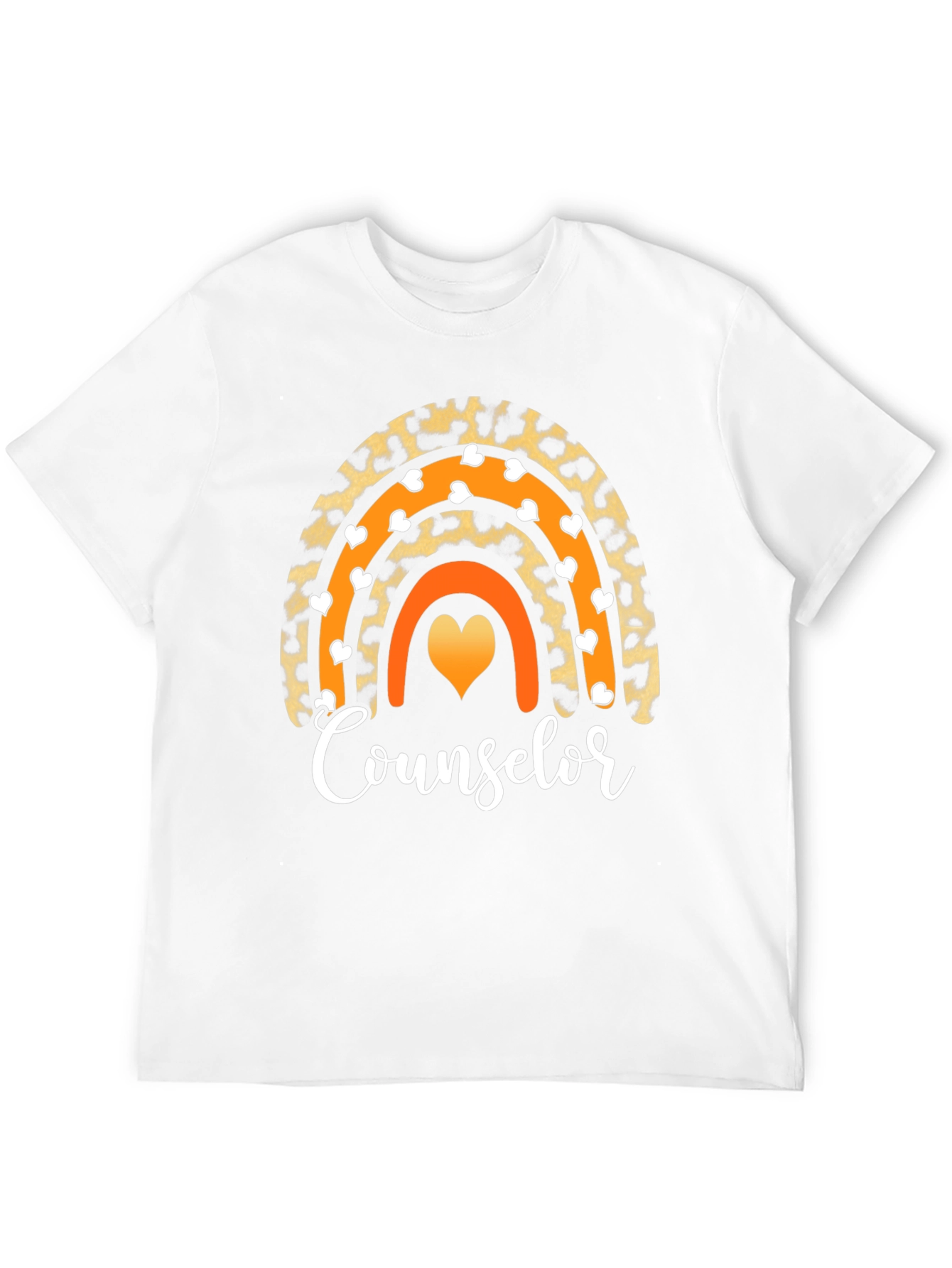 Counselor Rainbow Graphic T-Shirt