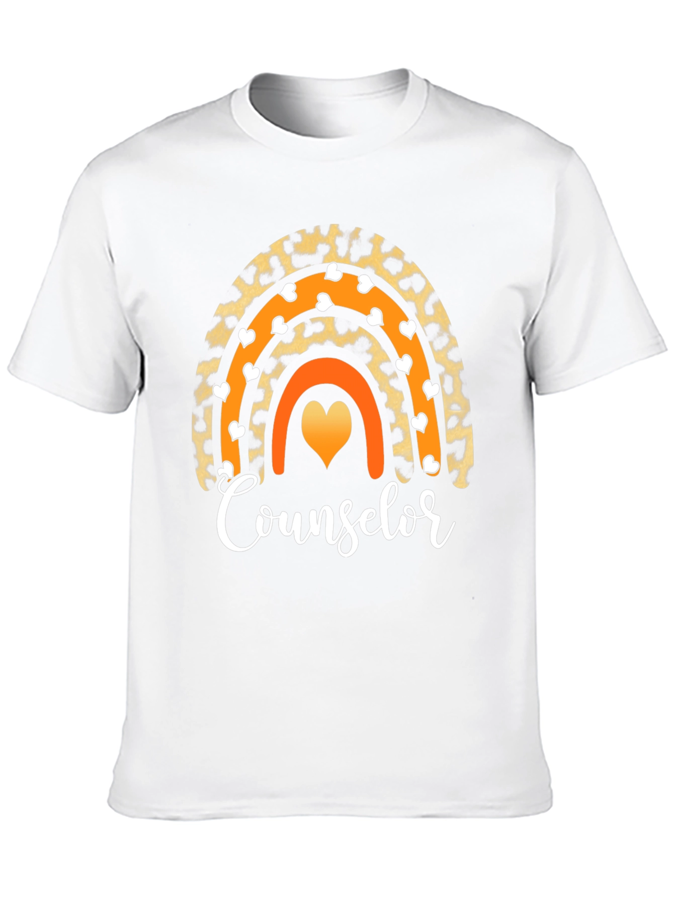 Counselor Rainbow Graphic T-Shirt