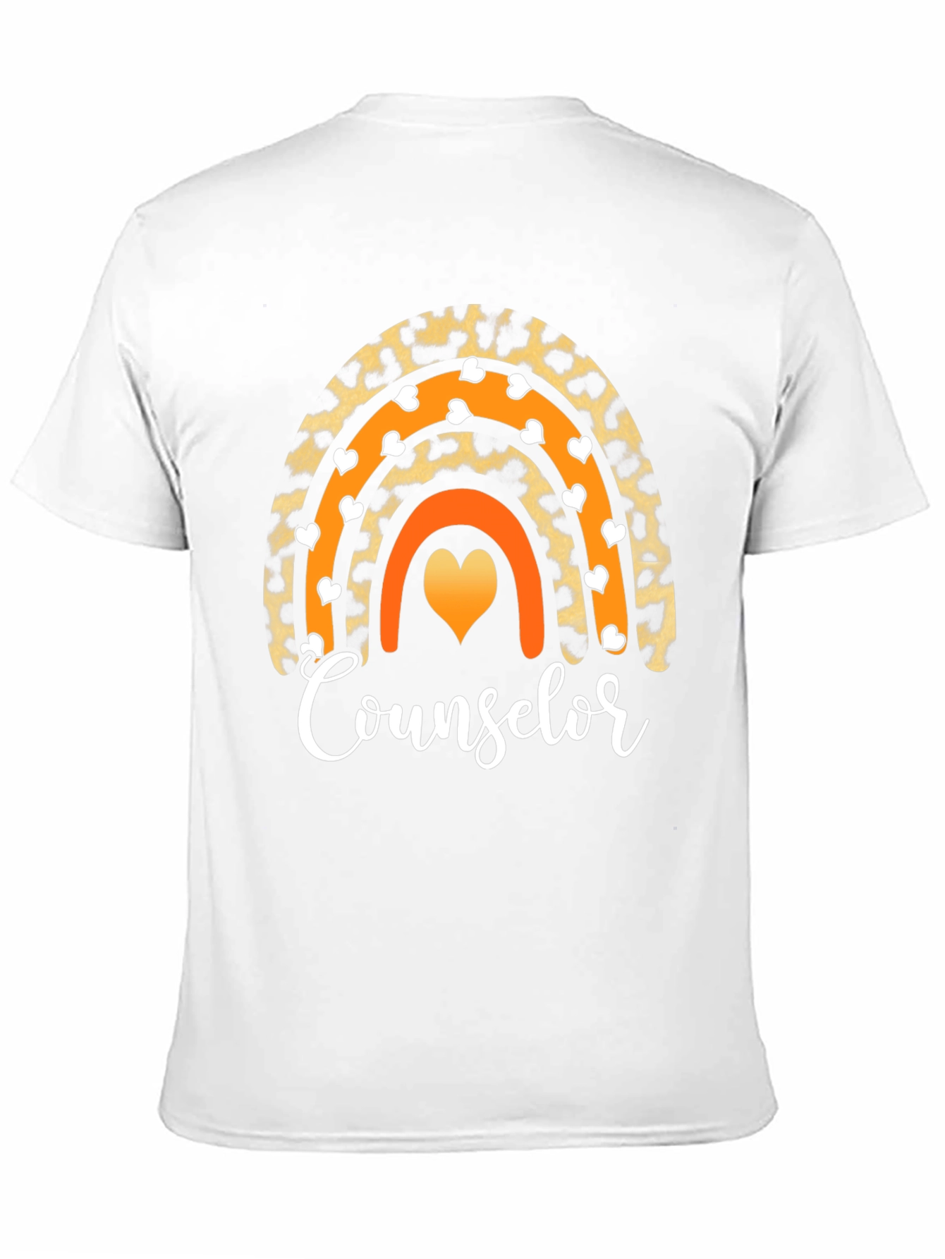 Counselor Rainbow Graphic T-Shirt