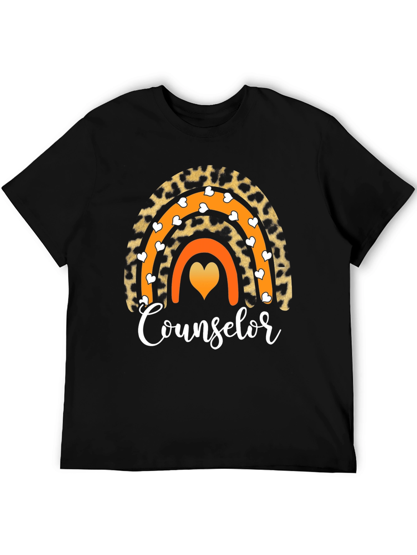 Counselor Rainbow Graphic T-Shirt