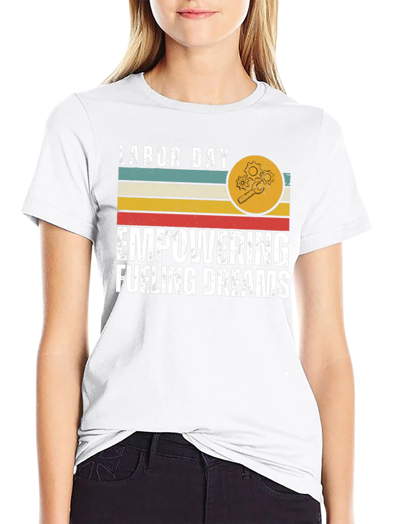 Labor Day Empowering Dreams Graphic Tee