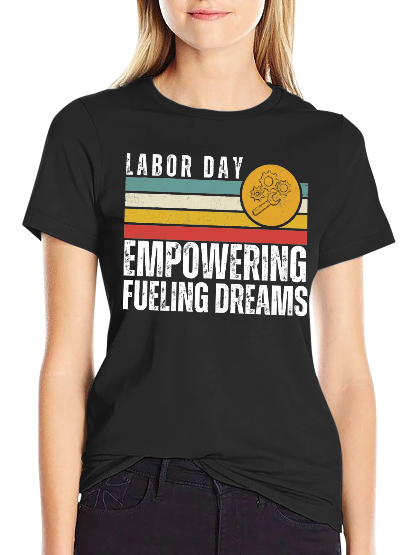 Labor Day Empowering Dreams Graphic Tee