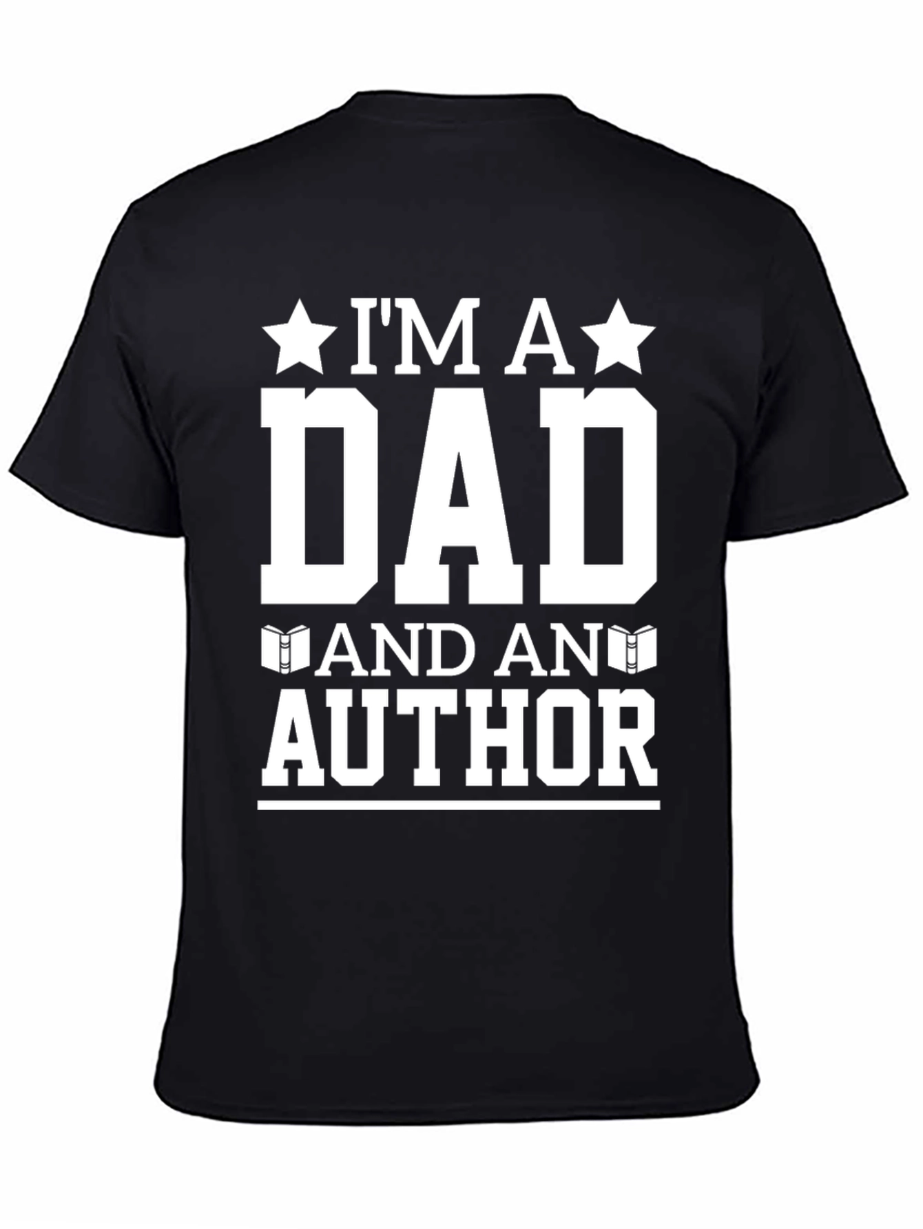 Dad Author Graphic T-Shirt - Novelty Gift