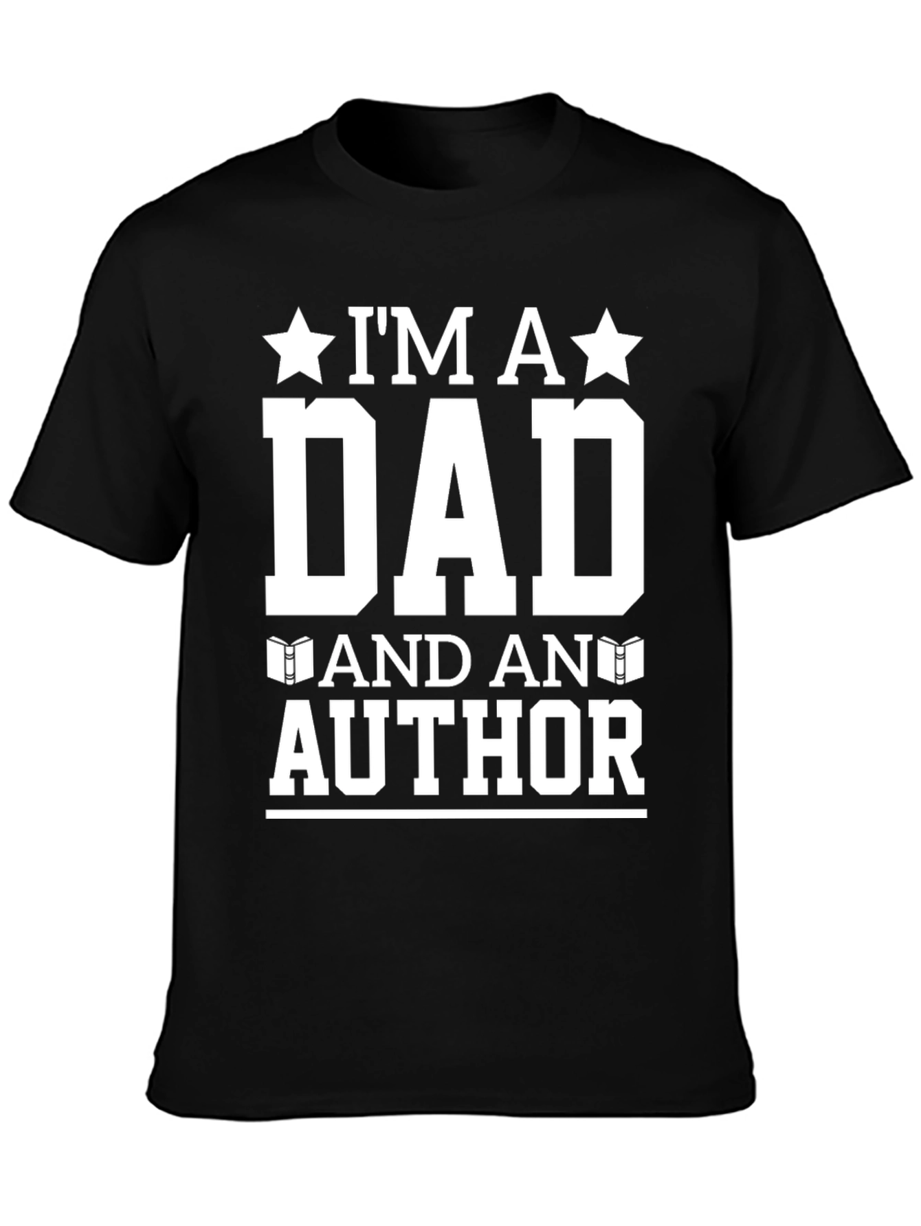 Dad Author Graphic T-Shirt - Novelty Gift