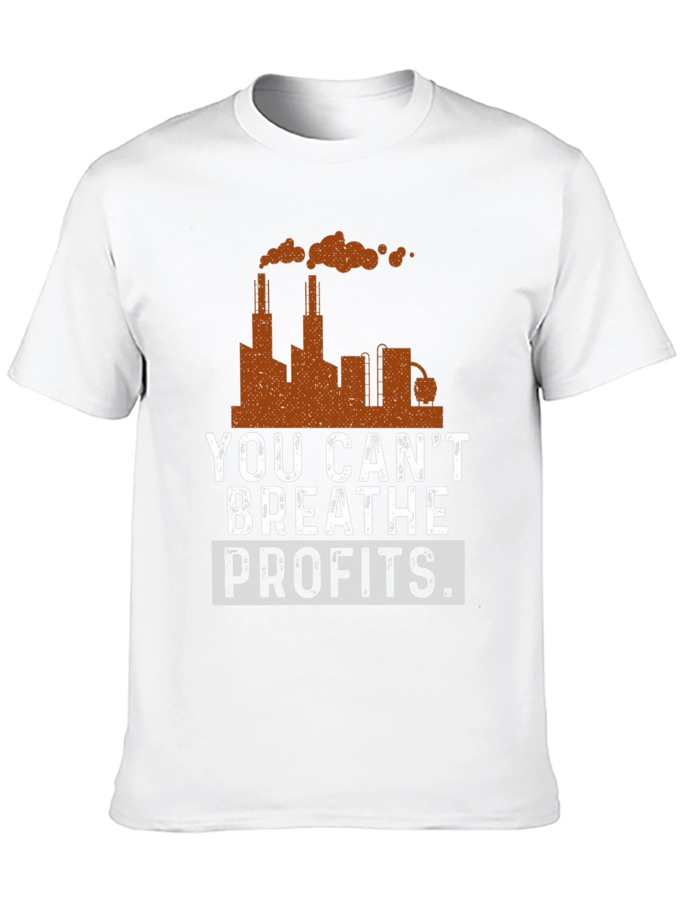 You Cant Breathe Profits Graphic T-Shirt