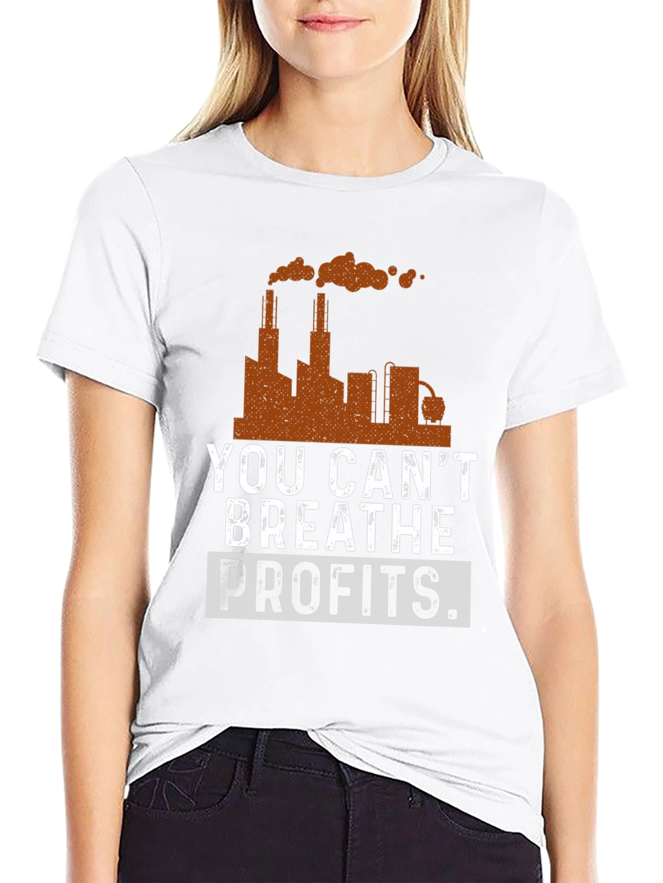 You Cant Breathe Profits Graphic T-Shirt