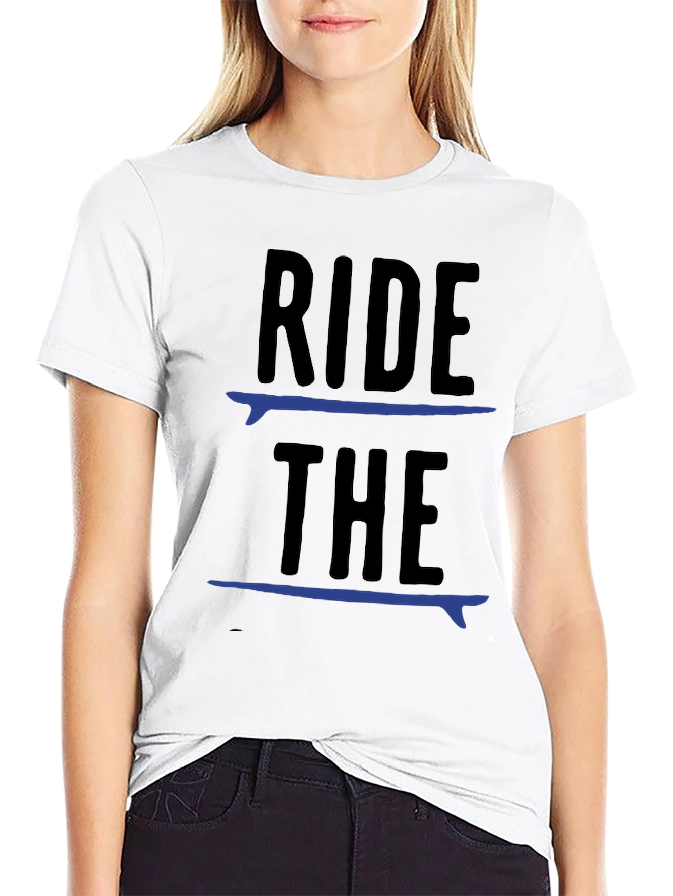 Ride The Surf T-Shirt - Cool Surfer Tee