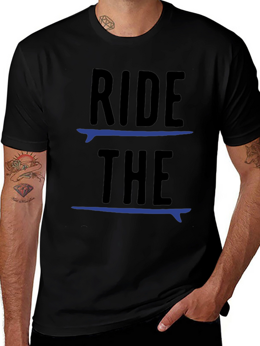 Ride The Surf T-Shirt - Cool Surfer Tee