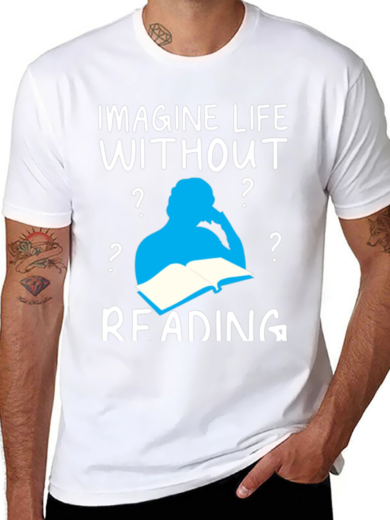 Imagine Life Without Reading T-Shirt