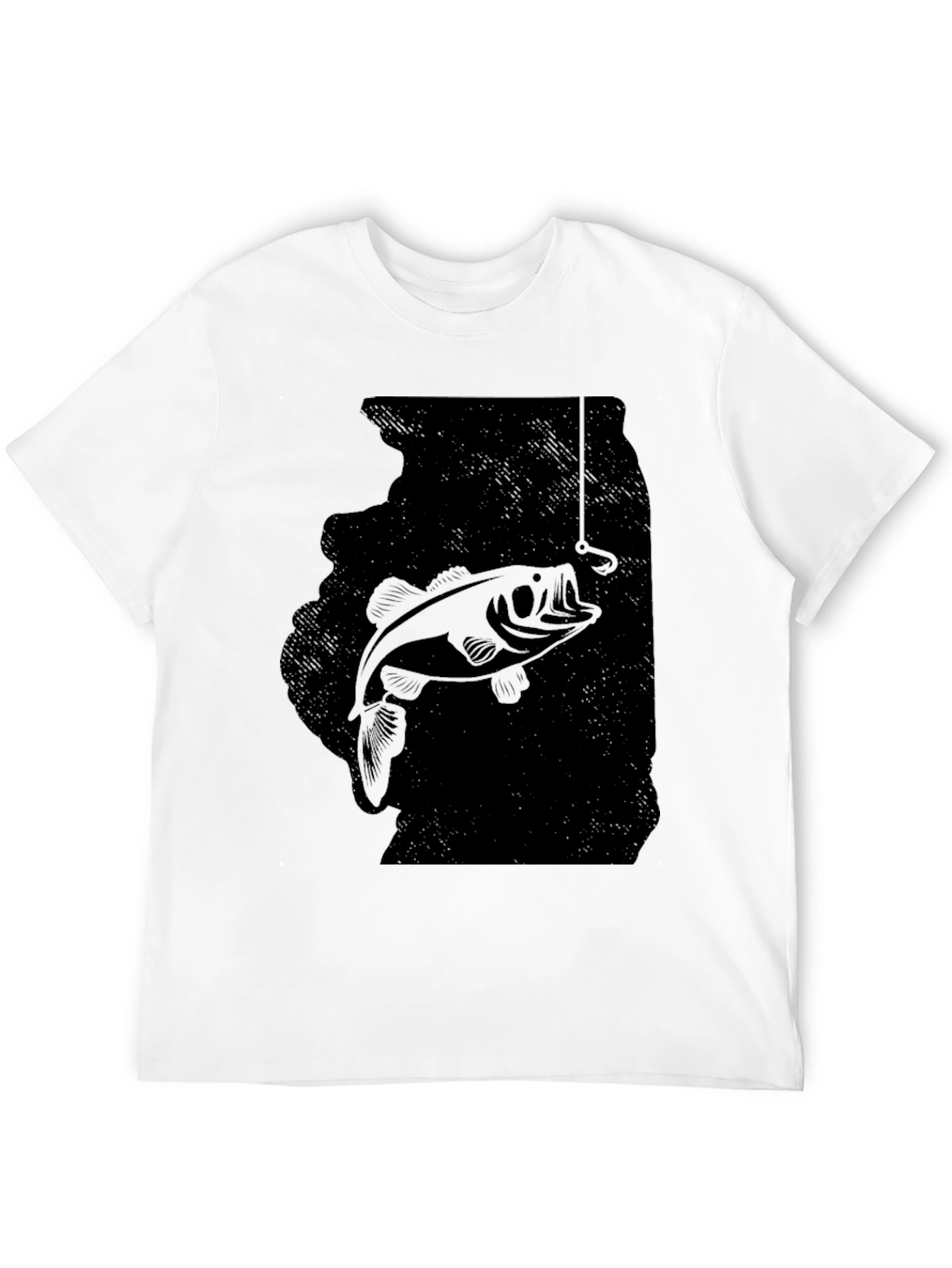 Fishing Graphic Tee - Bass Catch Design