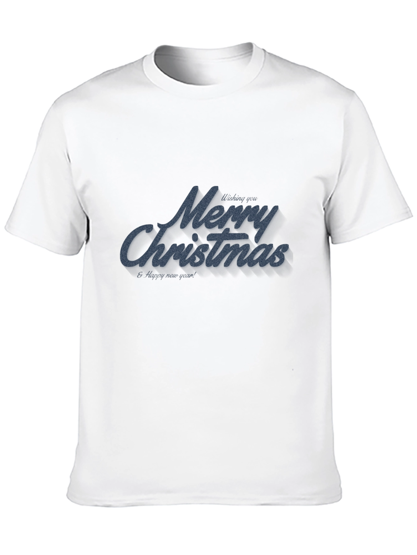 Merry Christmas Graphic Tee - Stylish Holiday T-Shirt