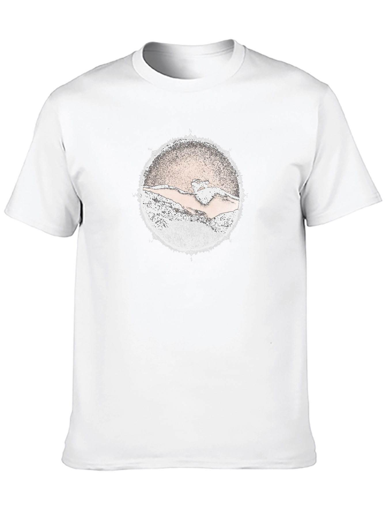Mens Graphic Black T-Shirt