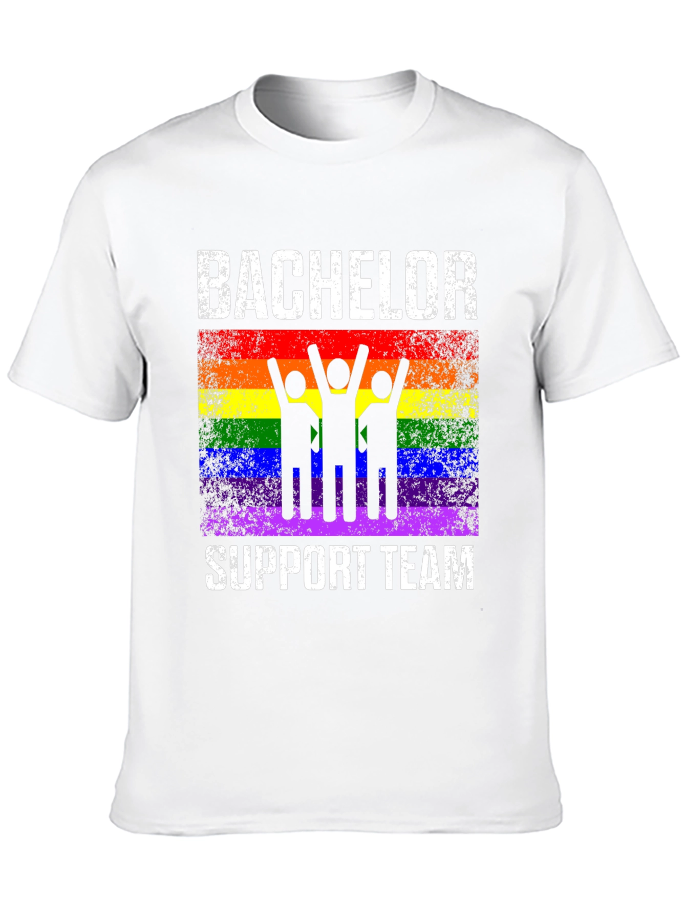 Bachelor Support Team Rainbow Pride T-Shirt