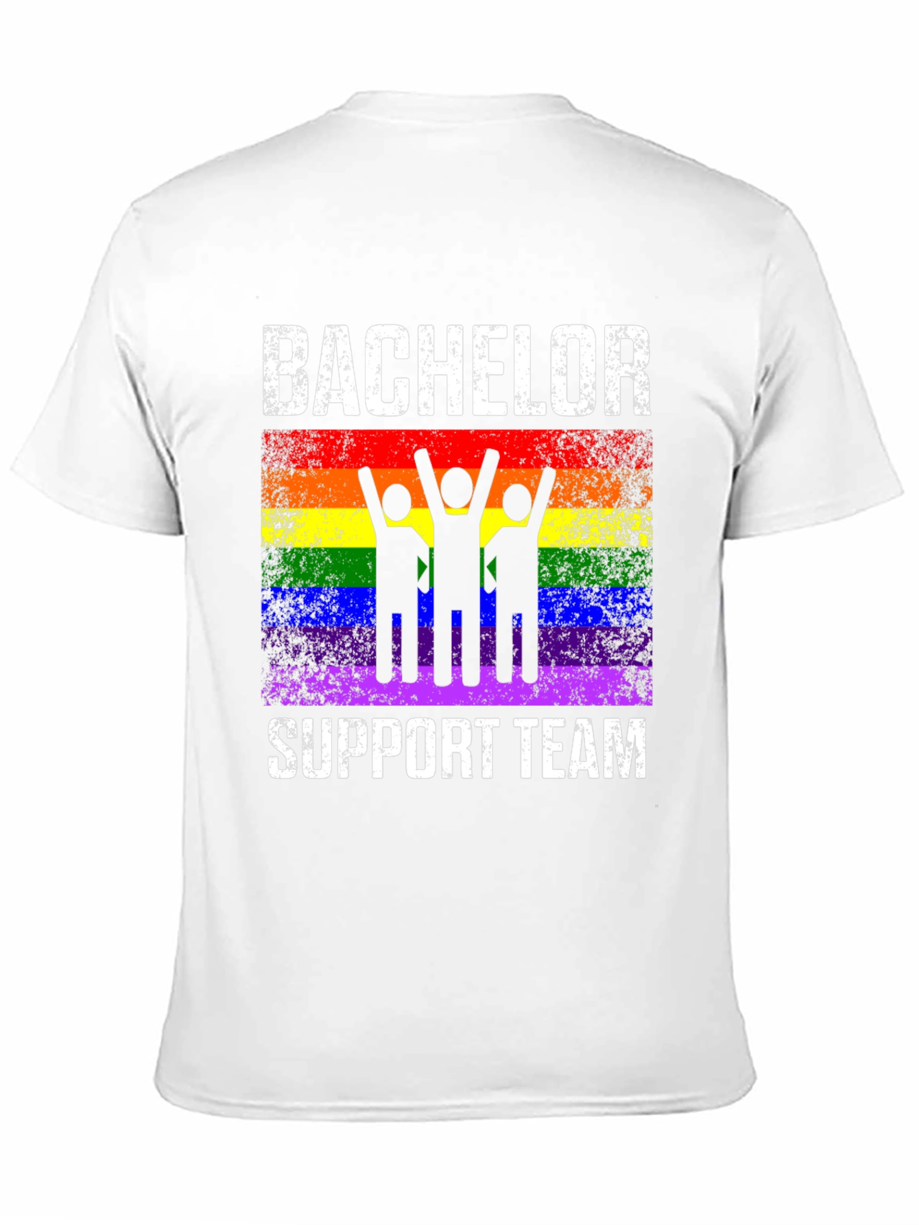 Bachelor Support Team Rainbow Pride T-Shirt
