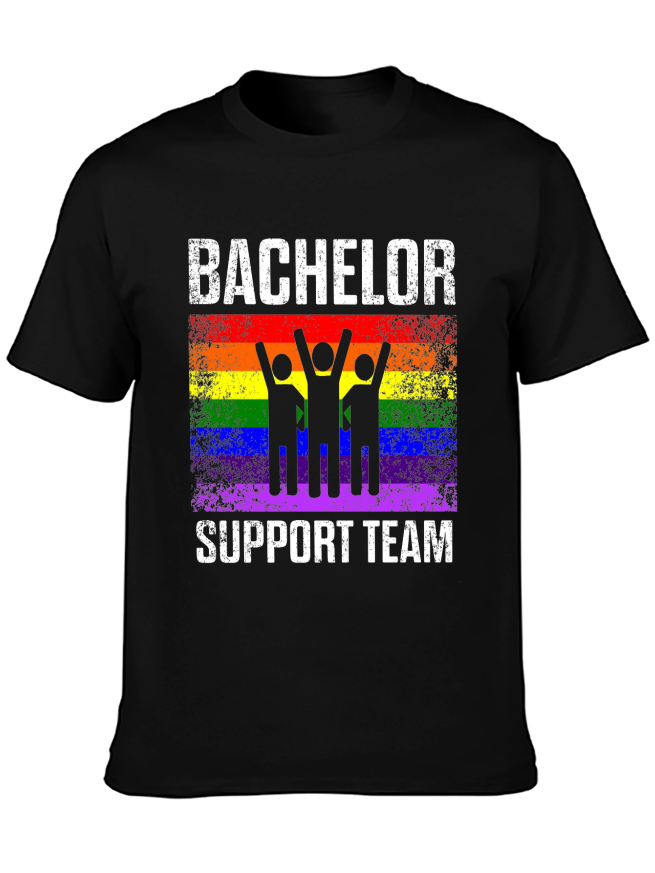 Bachelor Support Team Rainbow Pride T-Shirt