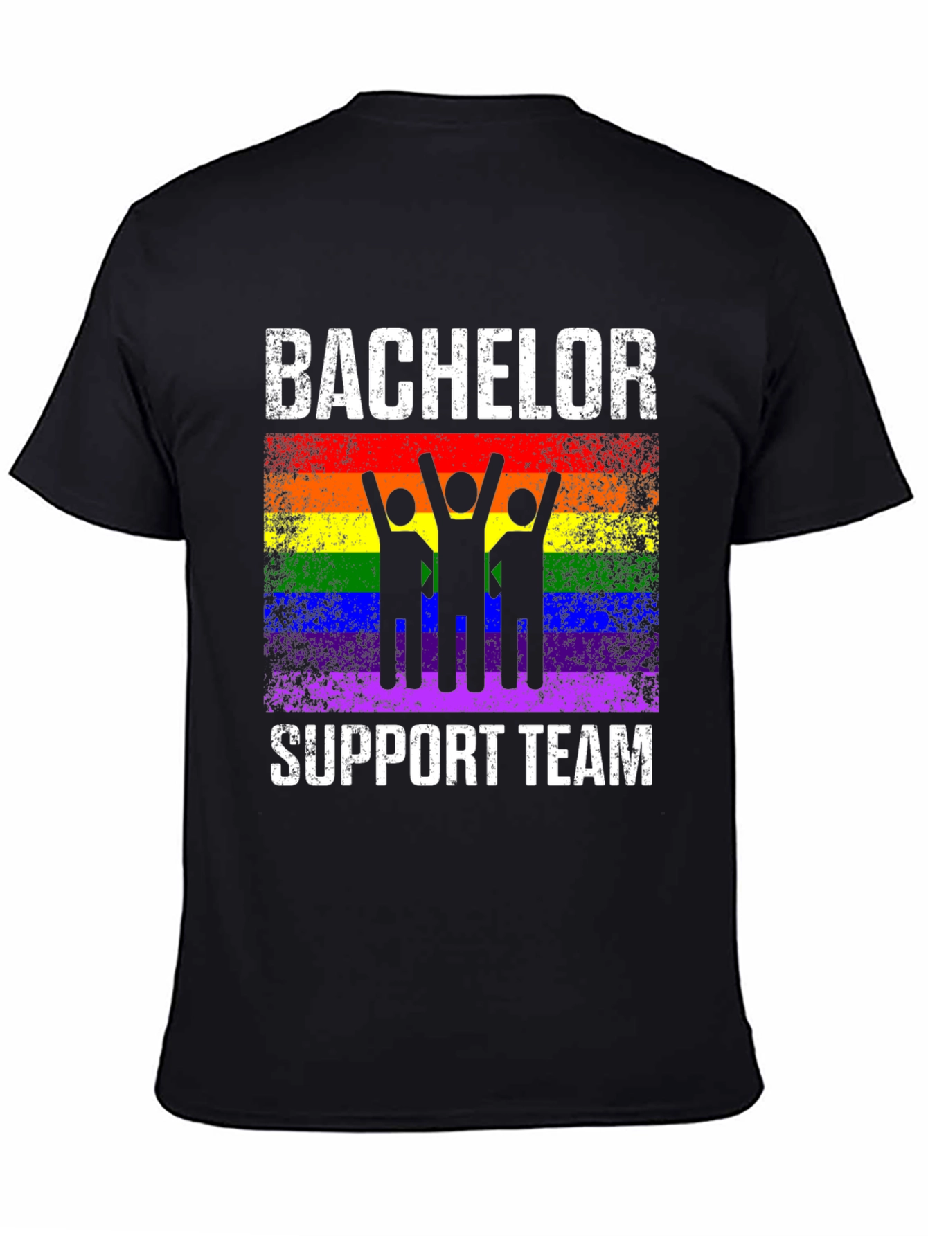 Bachelor Support Team Rainbow Pride T-Shirt
