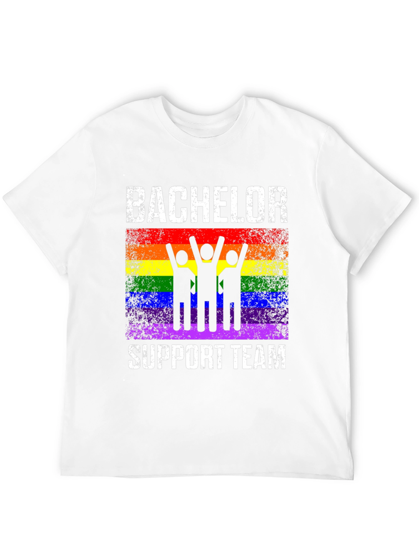 Bachelor Support Team Rainbow Pride T-Shirt