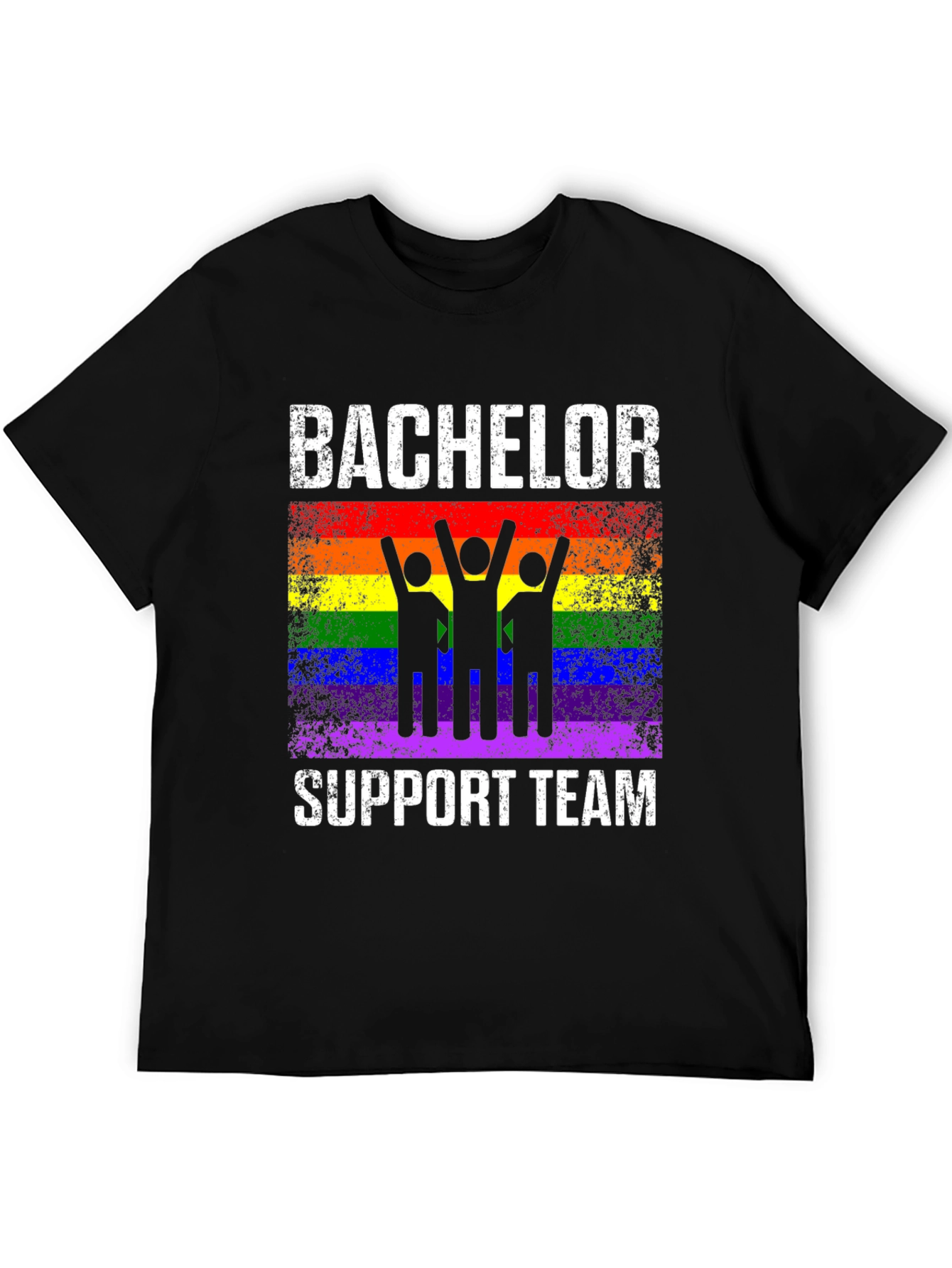 Bachelor Support Team Rainbow Pride T-Shirt