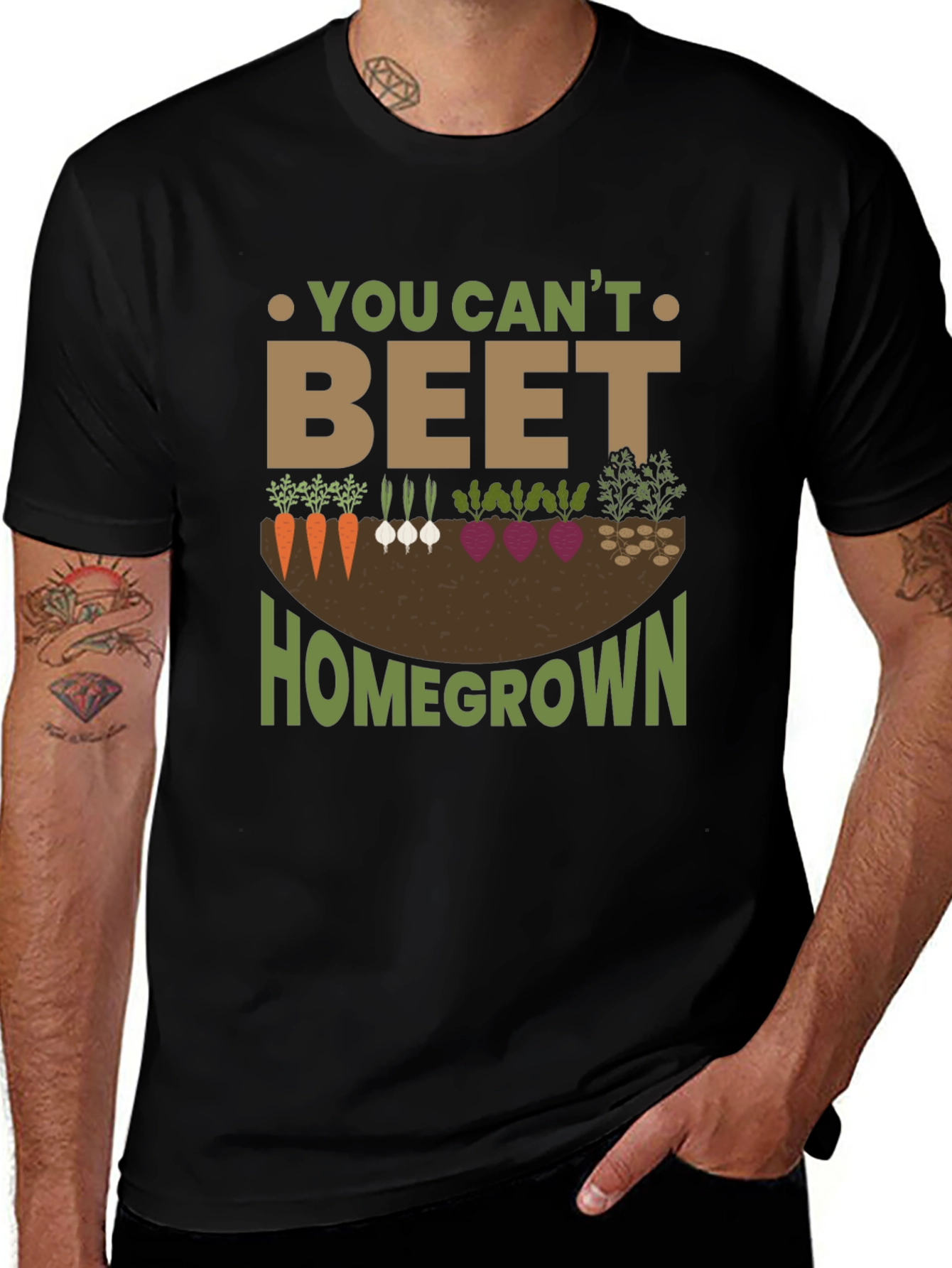 You Cant Beet Homegrown Garden T-Shirt