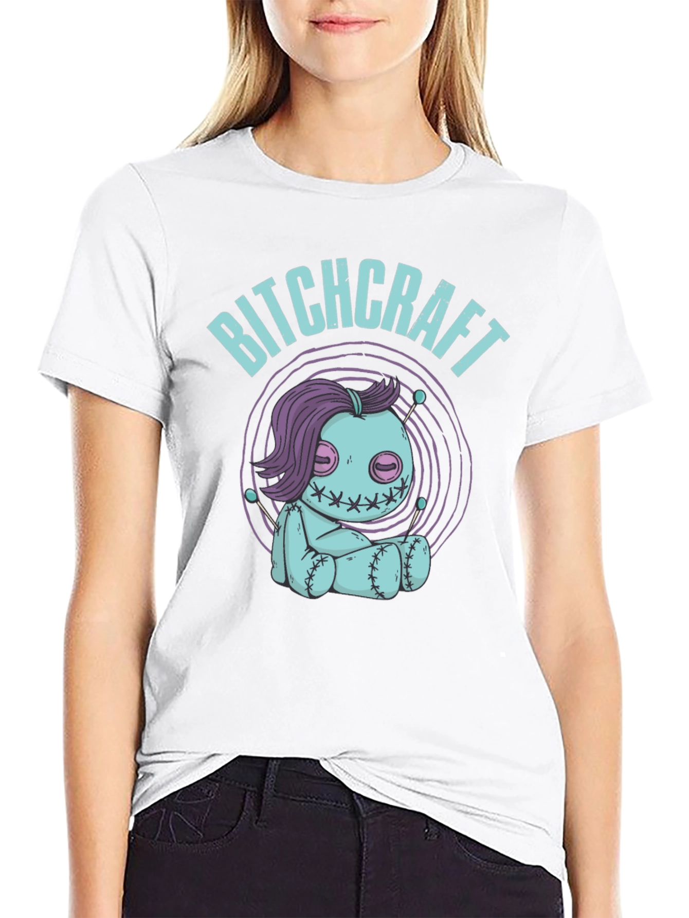 Bitchcraft Voodoo Doll Graphic Tee
