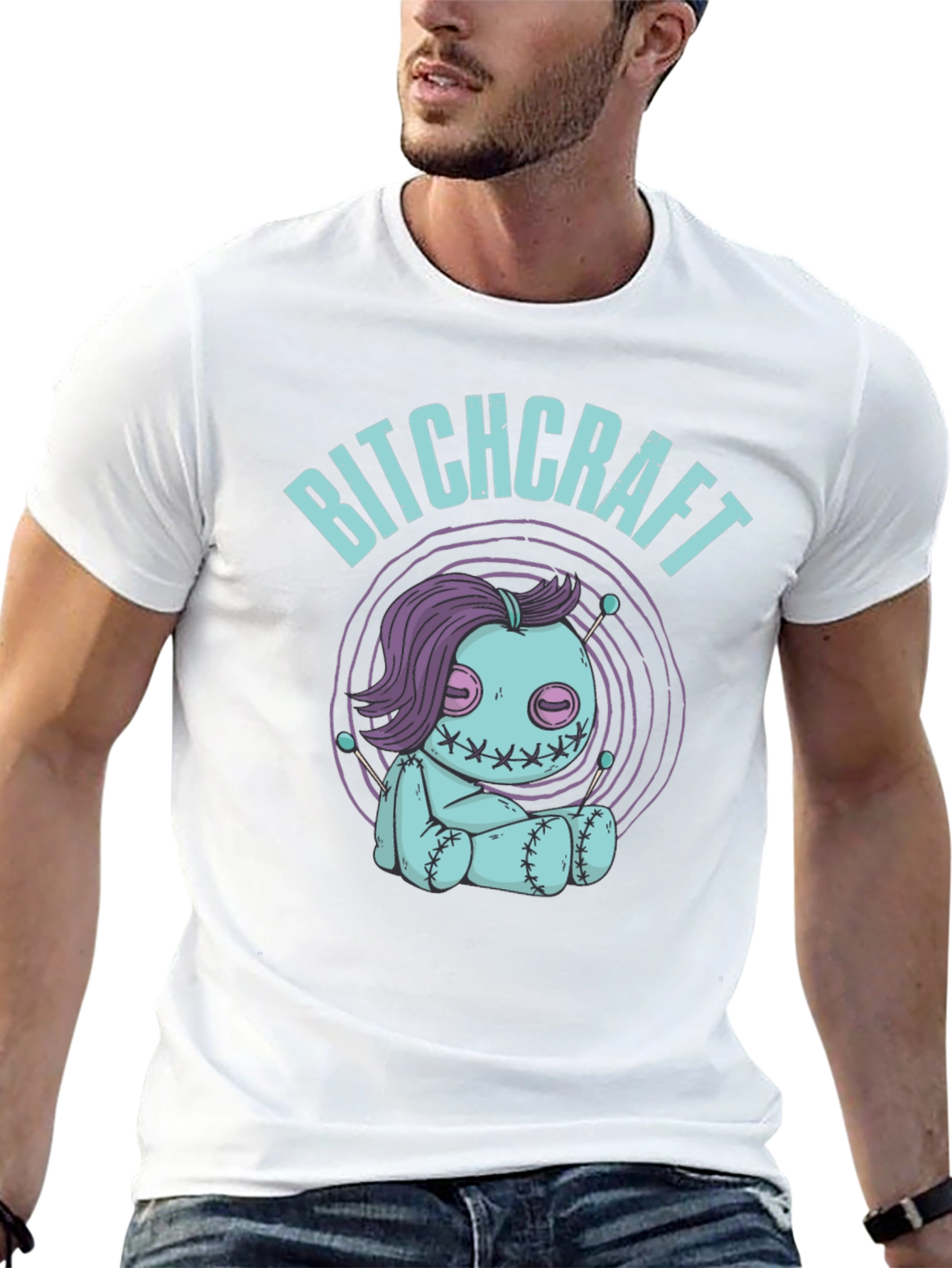 Bitchcraft Voodoo Doll Graphic Tee