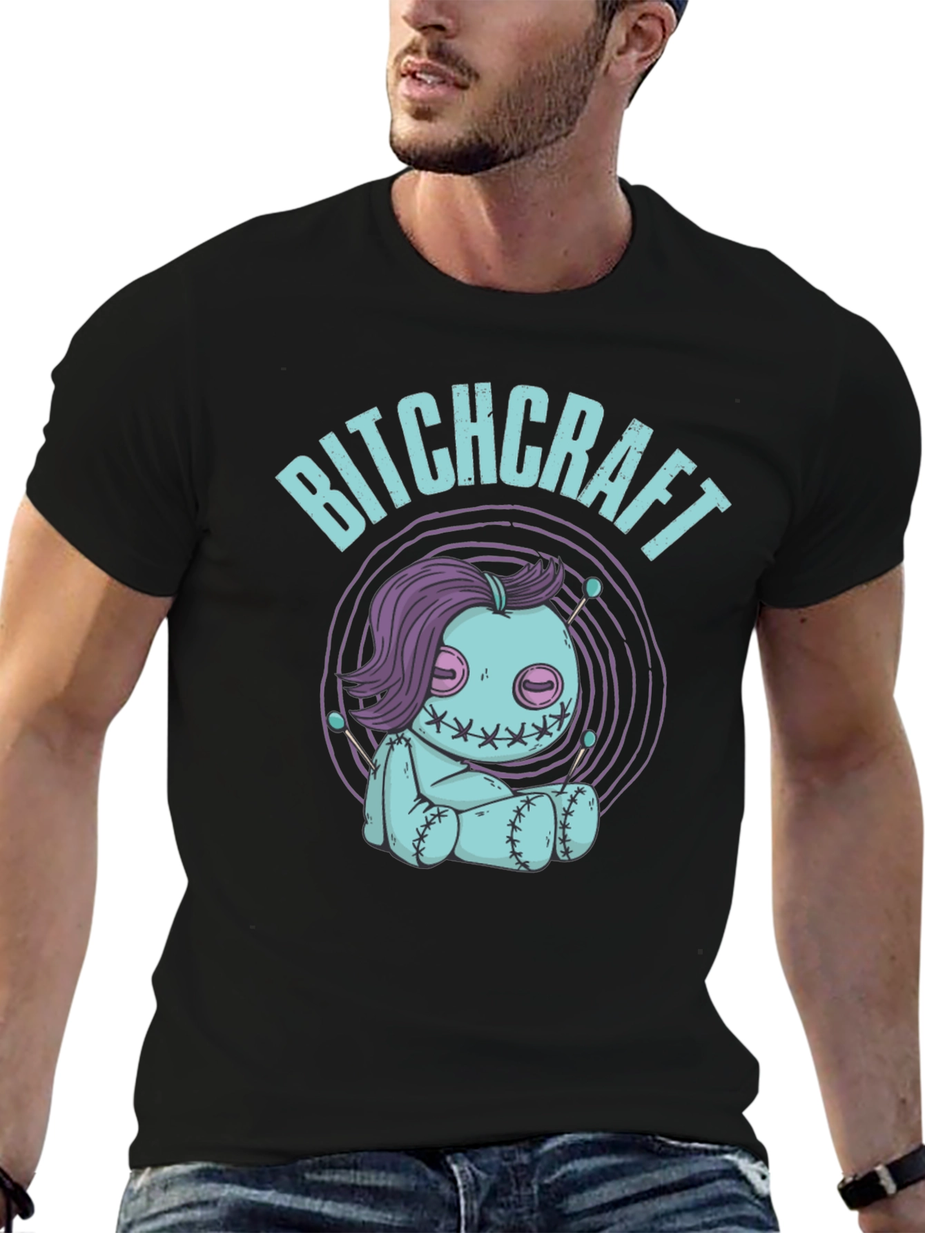 Bitchcraft Voodoo Doll Graphic Tee