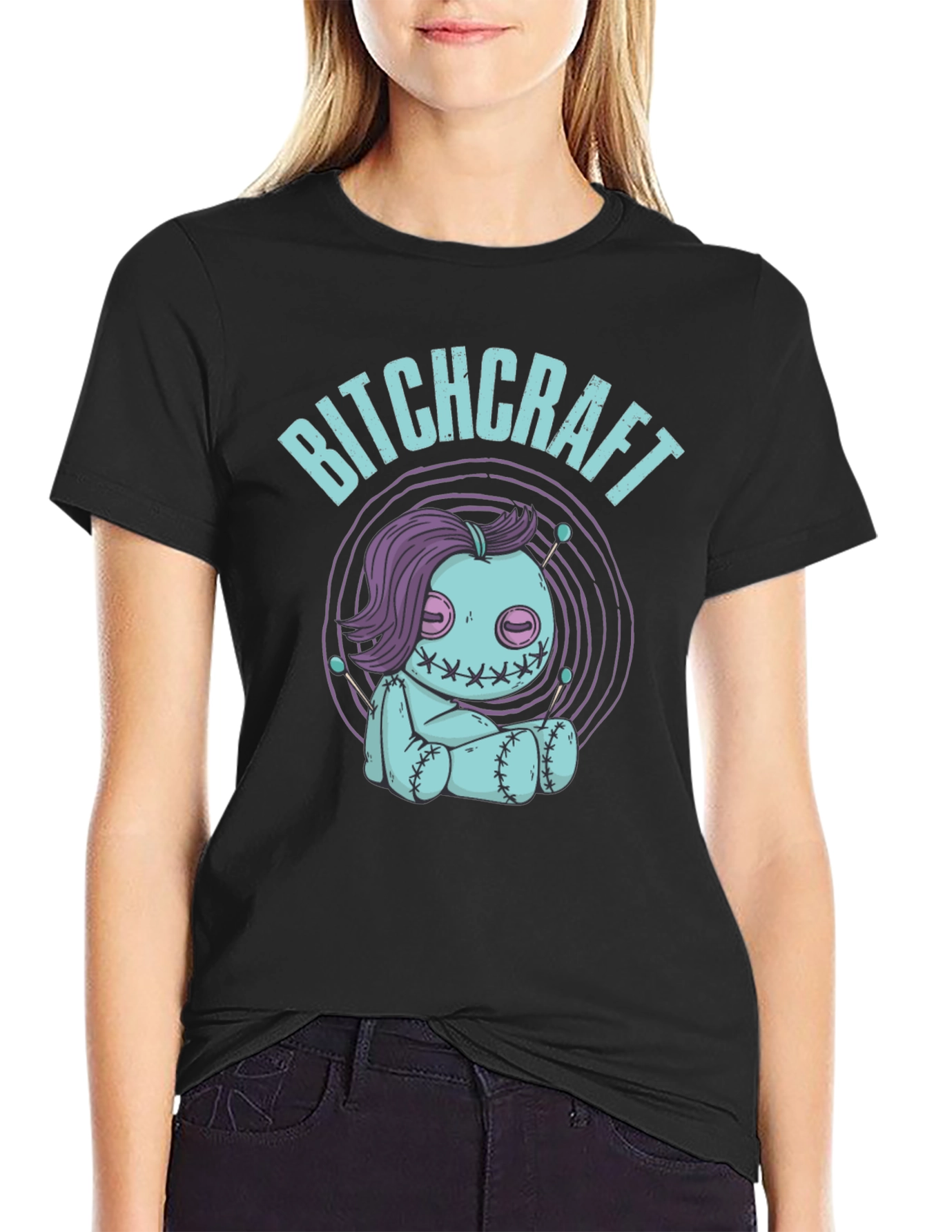 Bitchcraft Voodoo Doll Graphic Tee