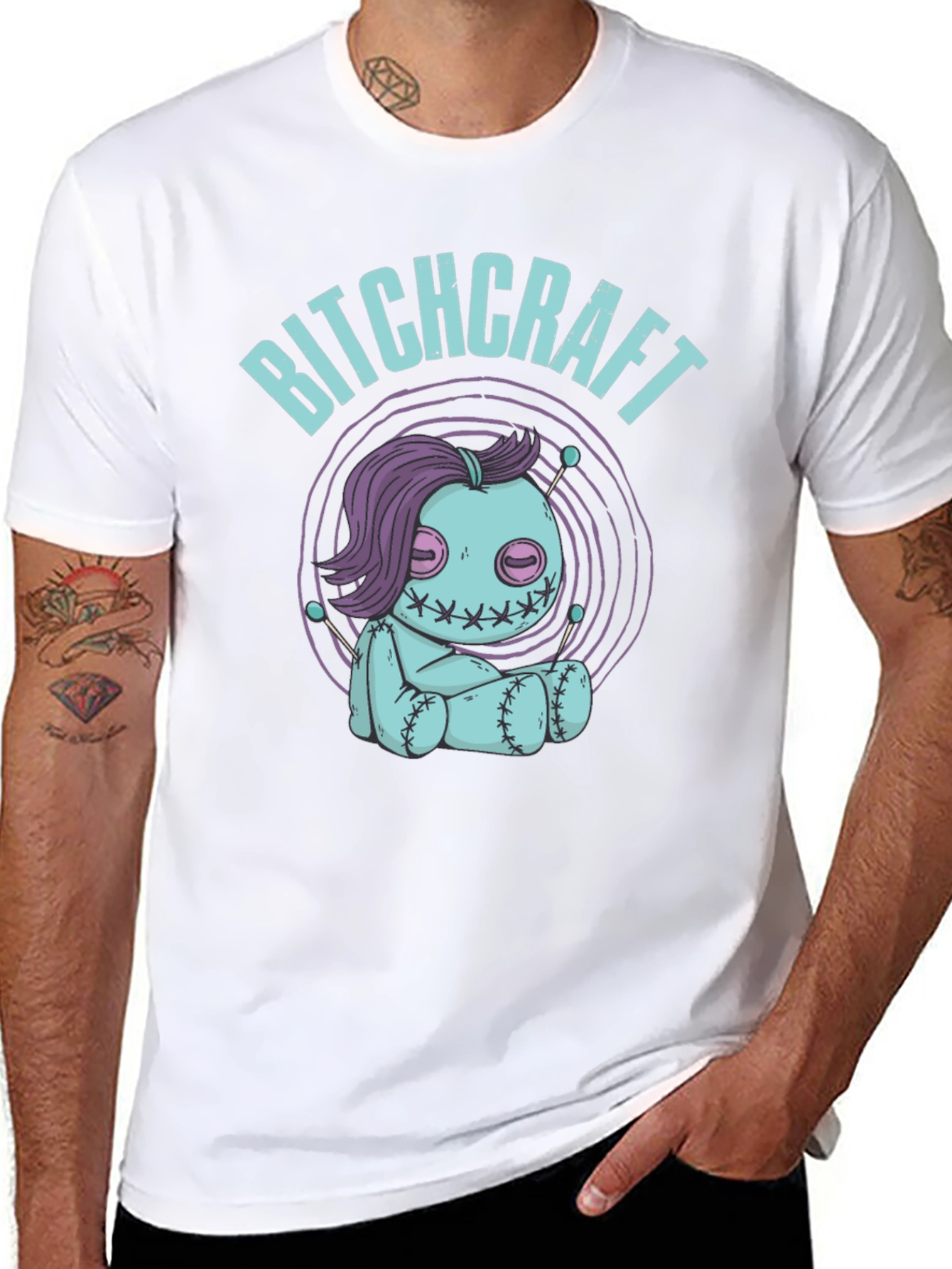 Bitchcraft Voodoo Doll Graphic Tee