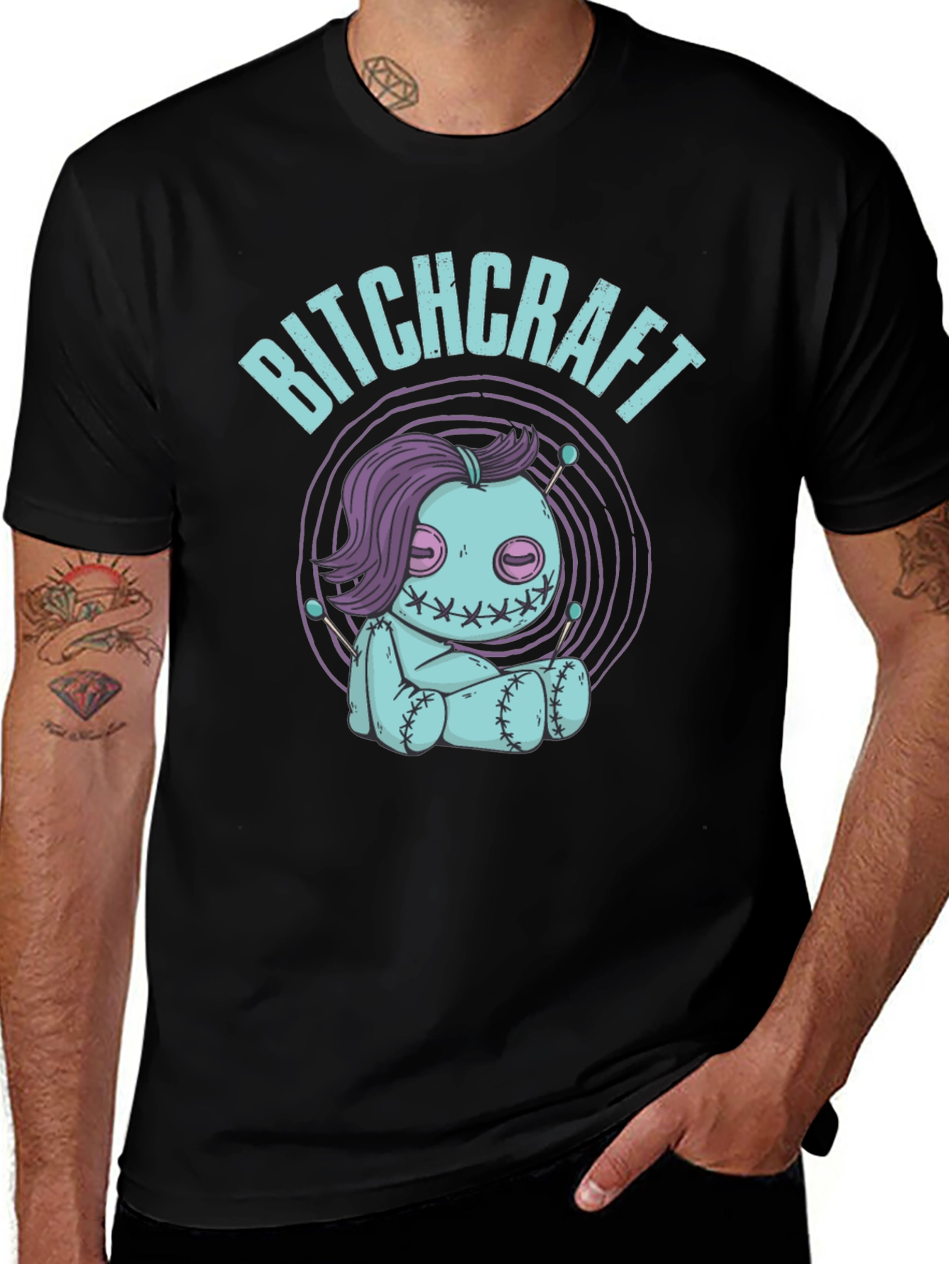 Bitchcraft Voodoo Doll Graphic Tee